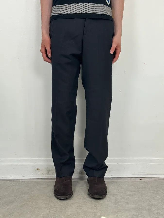 Gucci 2000s Gucci Dark Grey Regular Tailored Pants Size US 34 / EU 50 - 2 Thumbnail