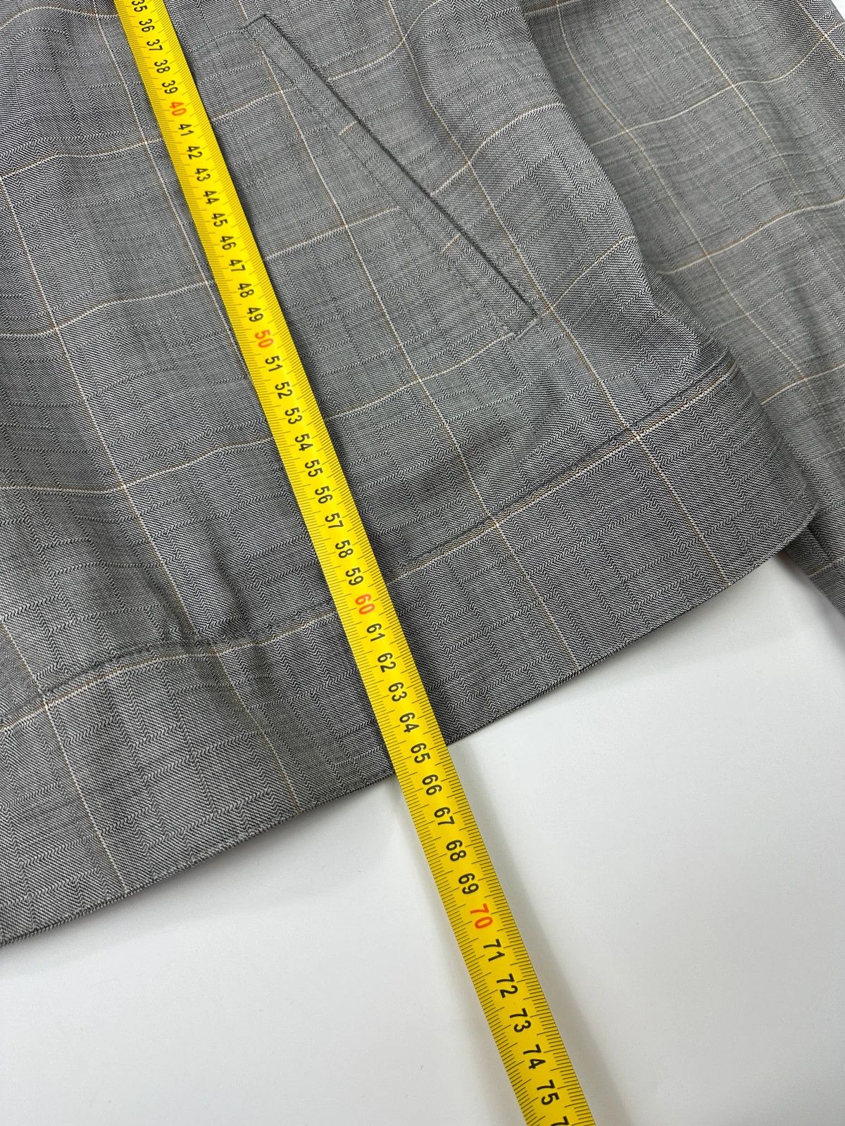 Emporio Armani Emporio Armani SS2020 Grey Wool Light Side Zip Jacket Size US L / EU 52-54 / 3 - 13 Thumbnail