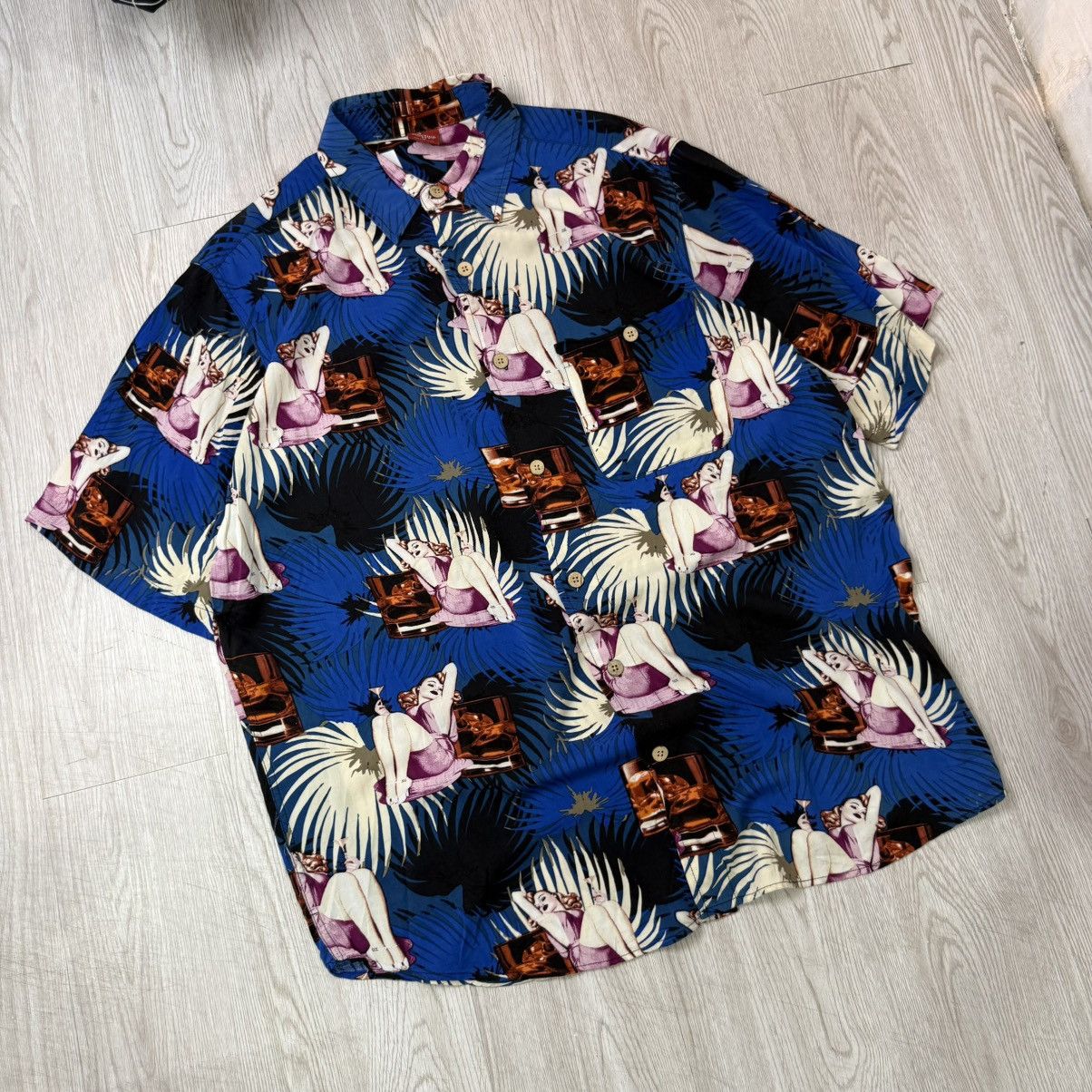 Vintage Vintage junction west hawaiian shirt Size US XL / EU 56 / 4 - 2 Thumbnail