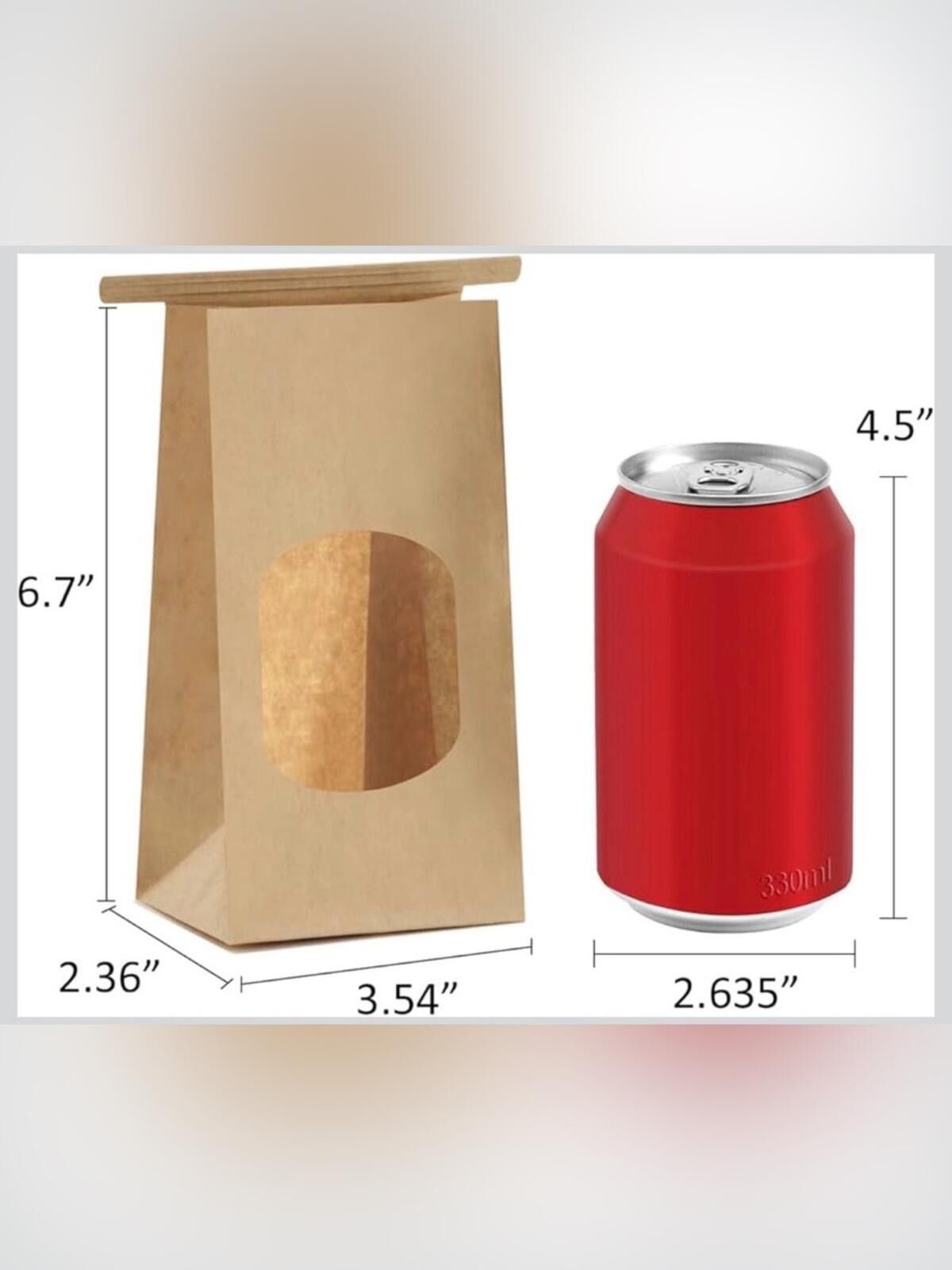 Other Kraft Paper Bags / Window Treat Bags / 40+ Pack Brown Size ONE SIZE - 4 Thumbnail