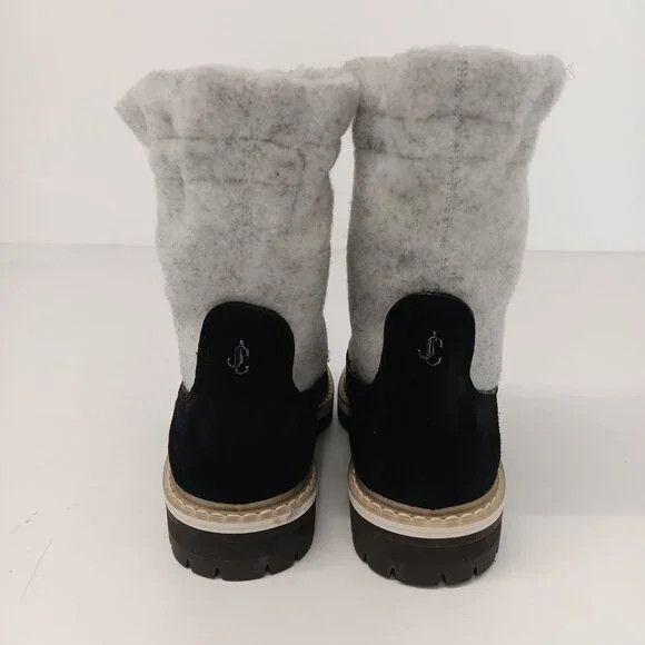 Jimmy Choo Jimmy Choo Women's Bao Suede Moto Biker Boots - EU36.5/US6.5 Size US 6.5 / IT 36.5 - 12 Thumbnail