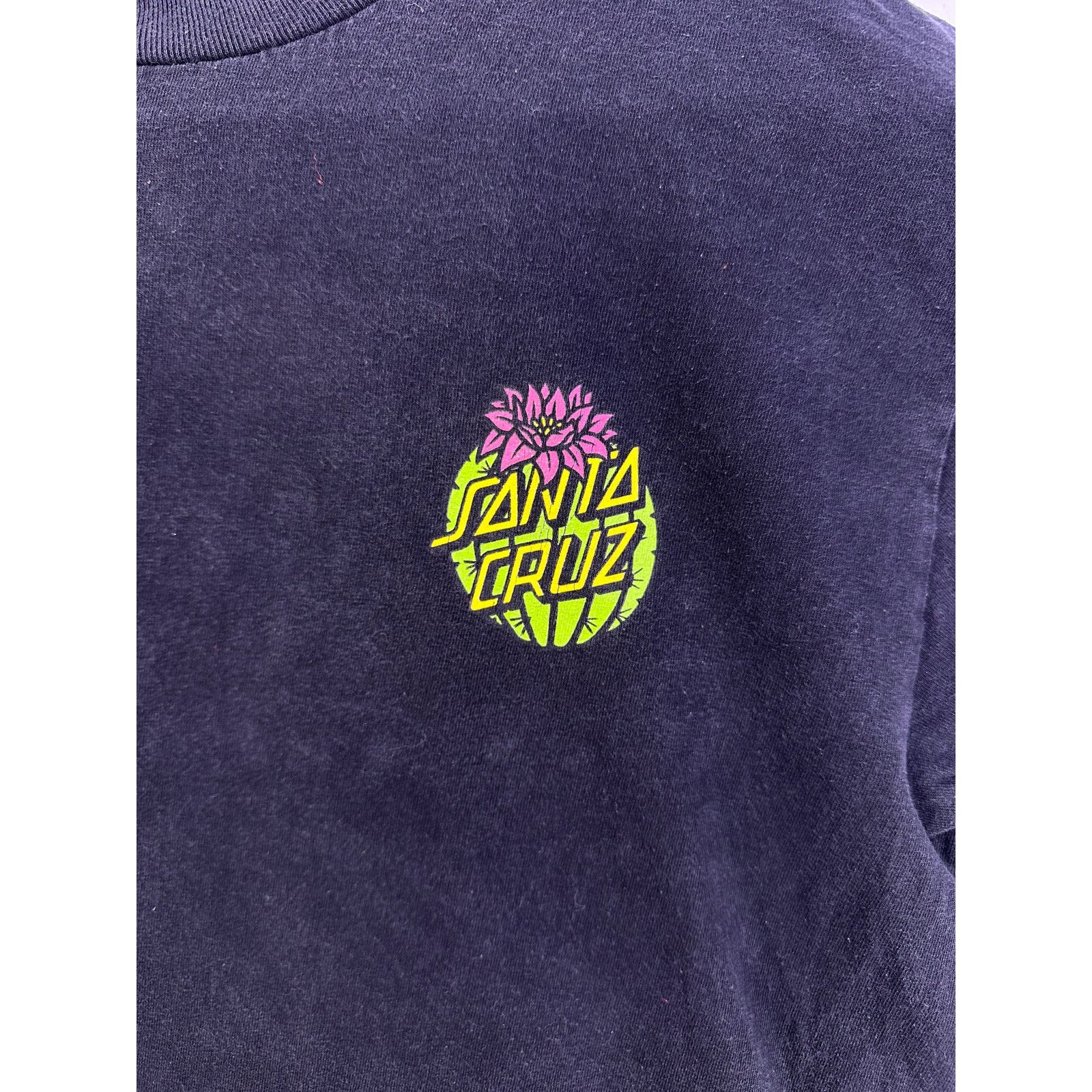 Santa Cruz Skateboards Y2K Santa Cruz Skate Cactus NHS T-Shirt Size M/L Size US M / EU 48-50 / 2 - 5 Thumbnail