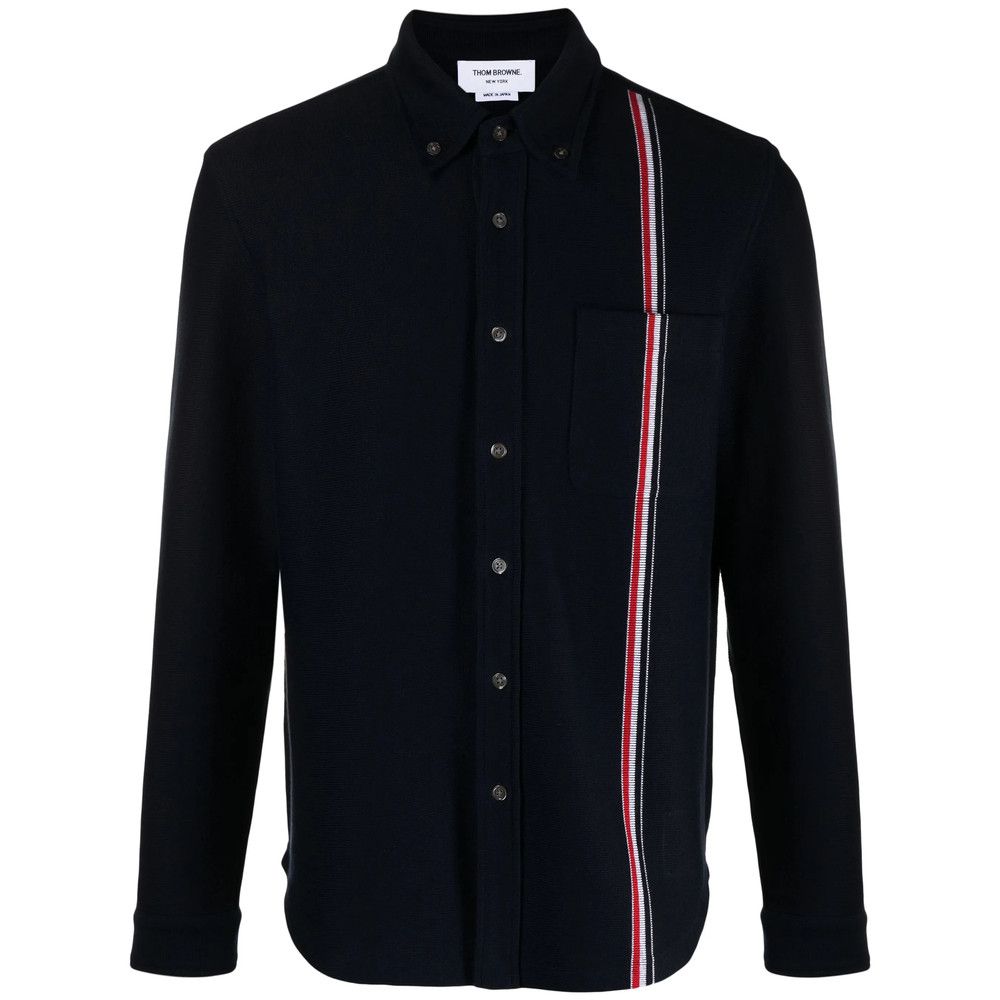 Thom Browne BLUE Jackets - Shirt Jackets