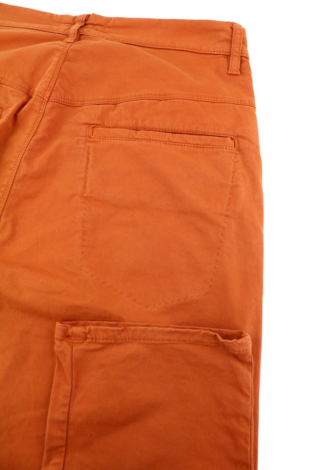 Nudie Jeans KHAKI SLIM W31/L32 Warm Orange Chino Trousers 84349 Size US 31 - 5 Thumbnail
