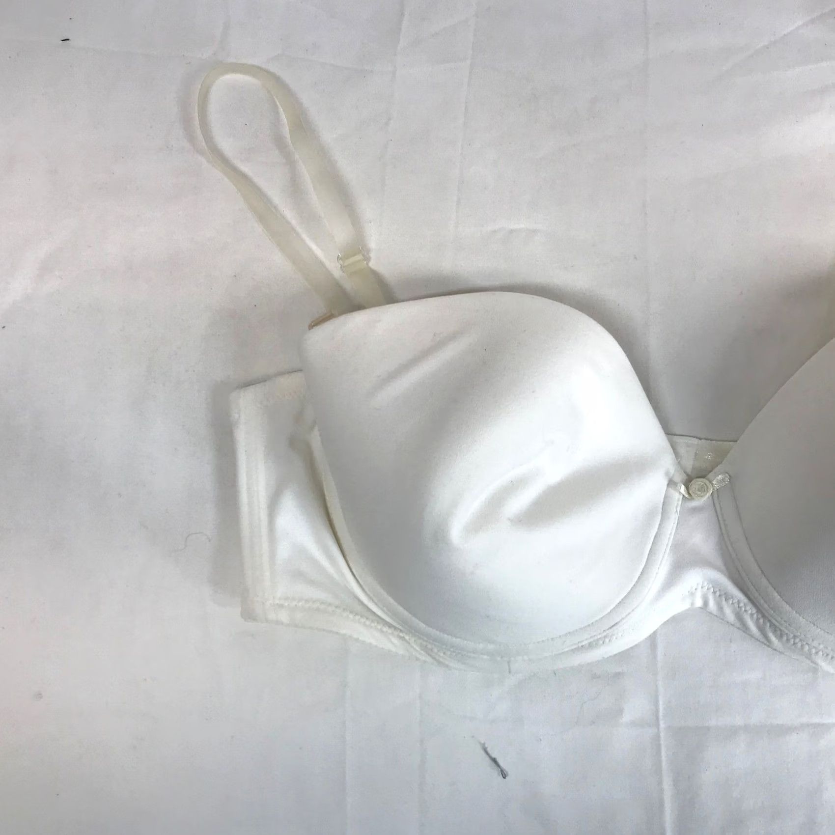 Victoria's Secret Victoria'S Secret Strapless Bra - Clear Straps - 36C, Adjustable & Convertible Size ONE SIZE - 2 Thumbnail