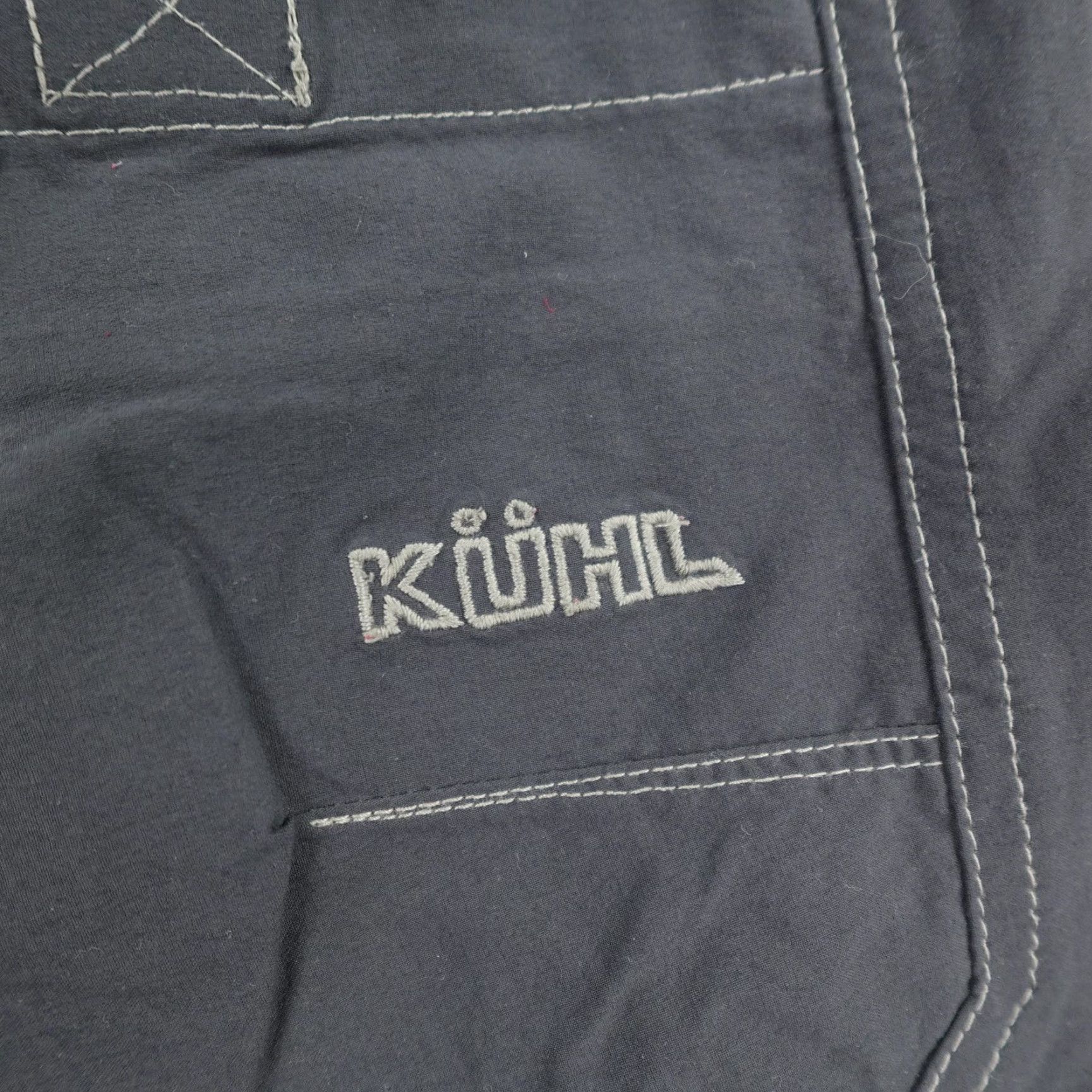Vintage KÜHL Shorts Mens 38 Gray Cargo Trail Hiking Lightweight Outdoors Flex Stretch Outdoor Mens Size US 38 / EU 54 - 4 Thumbnail