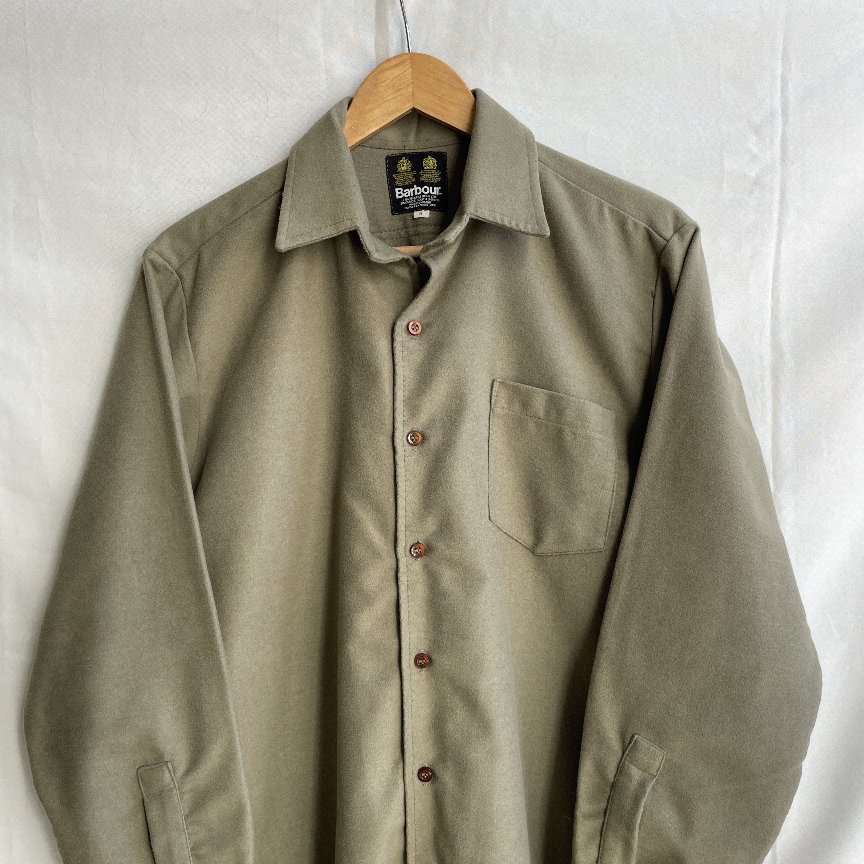 Barbour Barbour Vintage 80's Moleskin Hunting Shooting Shirt Size US S / EU 44-46 / 1 - 3 Thumbnail