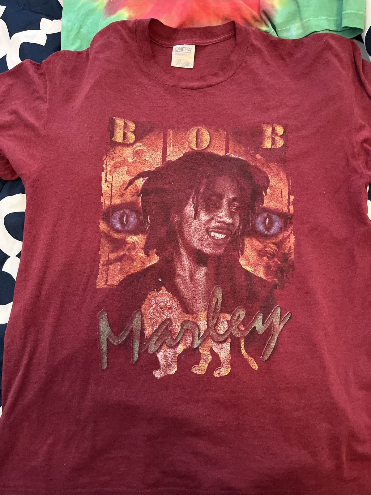 Vintage Vintage bob marley tee Size US XL / EU 56 / 4 - 1 Thumbnail
