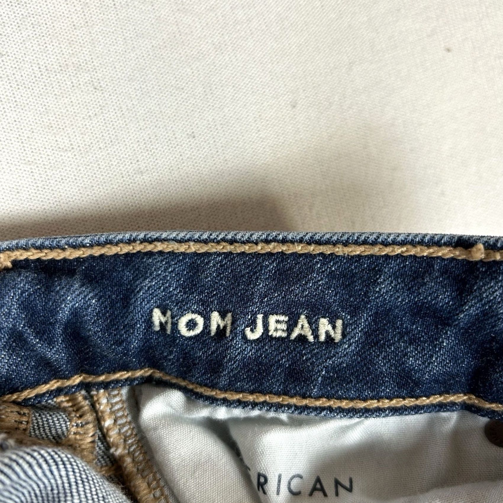 American Eagle Outfitters American Eagle Outfitters Mom Jean Skinny Jeans Women's Size 0 Regular Blue Denim AEO Size 25" / US 0 / IT 36 - 7 Thumbnail