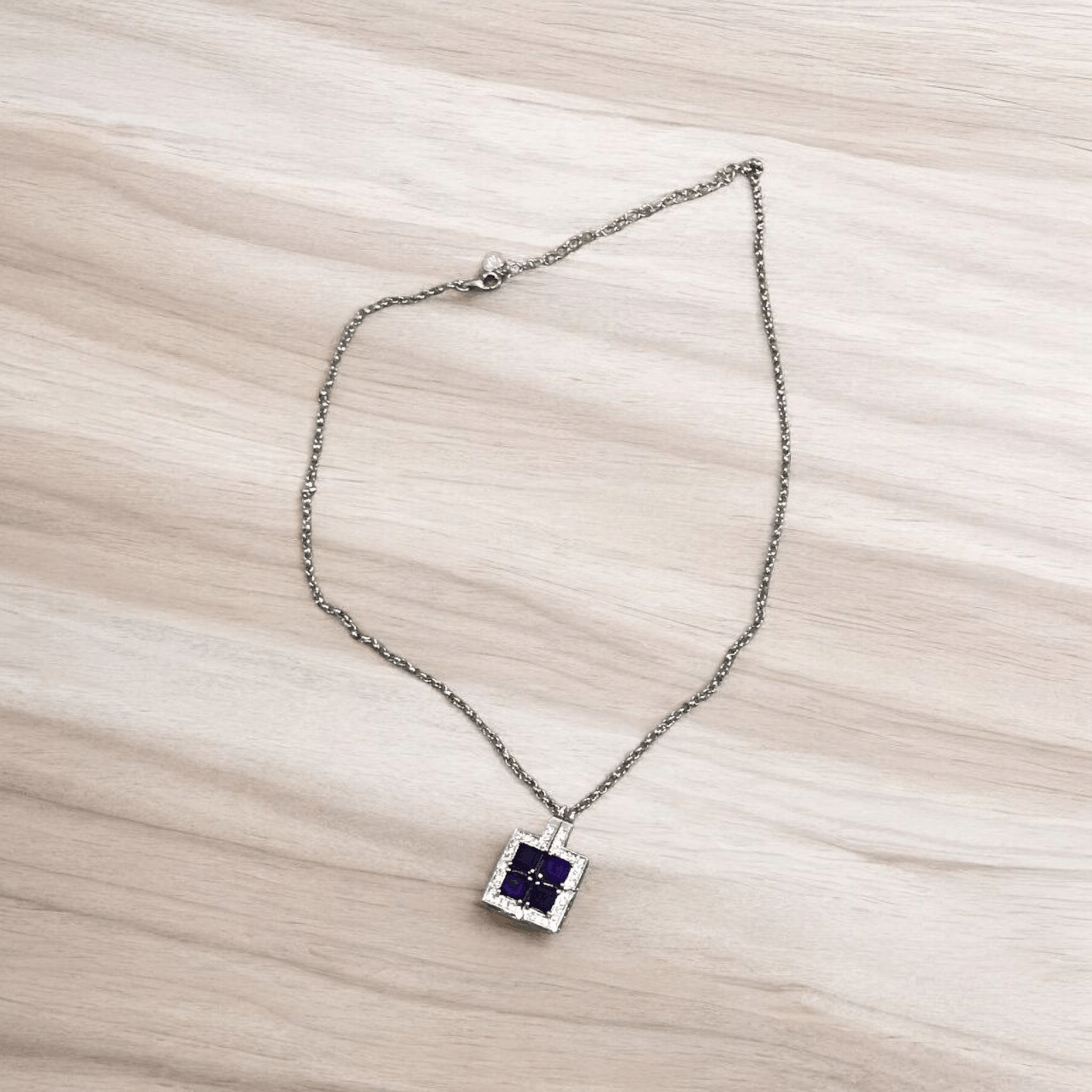 Japanese Brand × Sterling Silver Magnetic two-tone stone pendant silver chain Size ONE SIZE - 2 Thumbnail