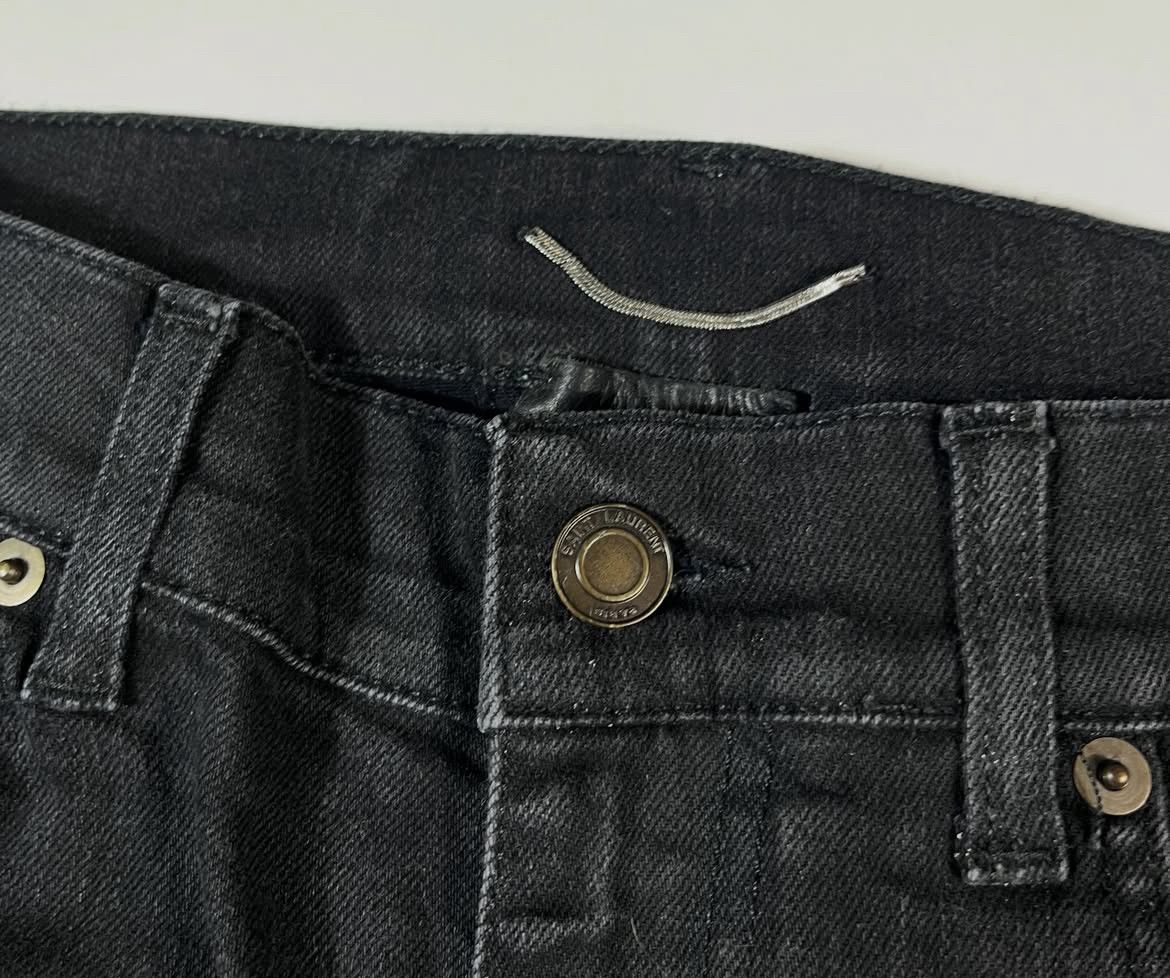 Saint Laurent Paris Saint Laurent Paris Distressed Skinny Jeans Pants Size US 31 - 5 Thumbnail