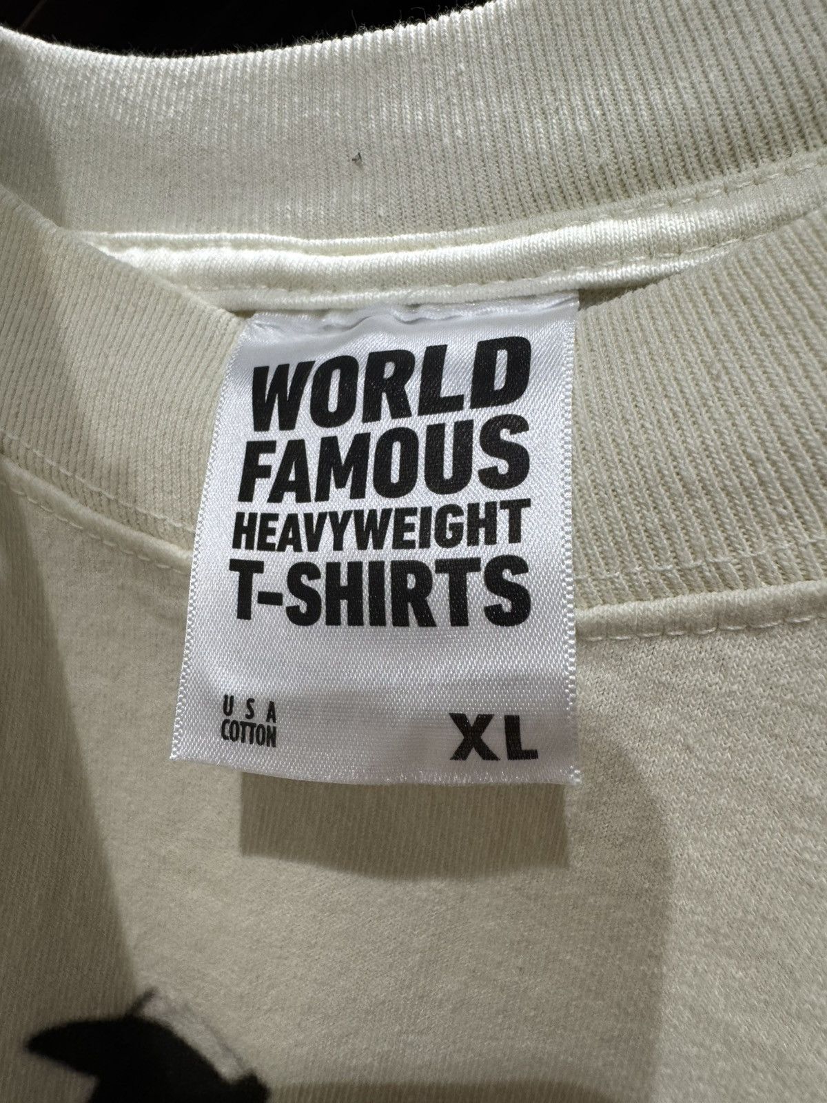 Saint Vanity SAINT VANITY STABLE TEE CREAM Size US XL / EU 56 / 4 - 3 Thumbnail