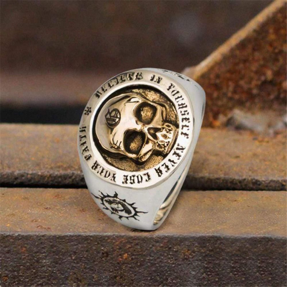 Japanese Brand × Jewelry × Vintage Skull Ring Size ONE SIZE - 1 Thumbnail