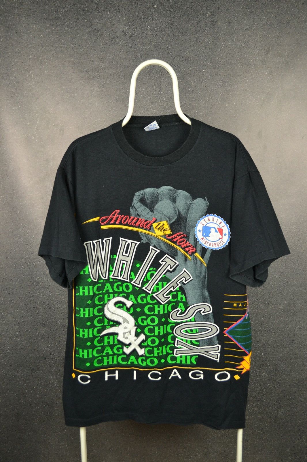 MLB Chicago White Sox Vintage Graphic t shirt baseball USA Salem Size US XL / EU 56 / 4 - 1 Thumbnail