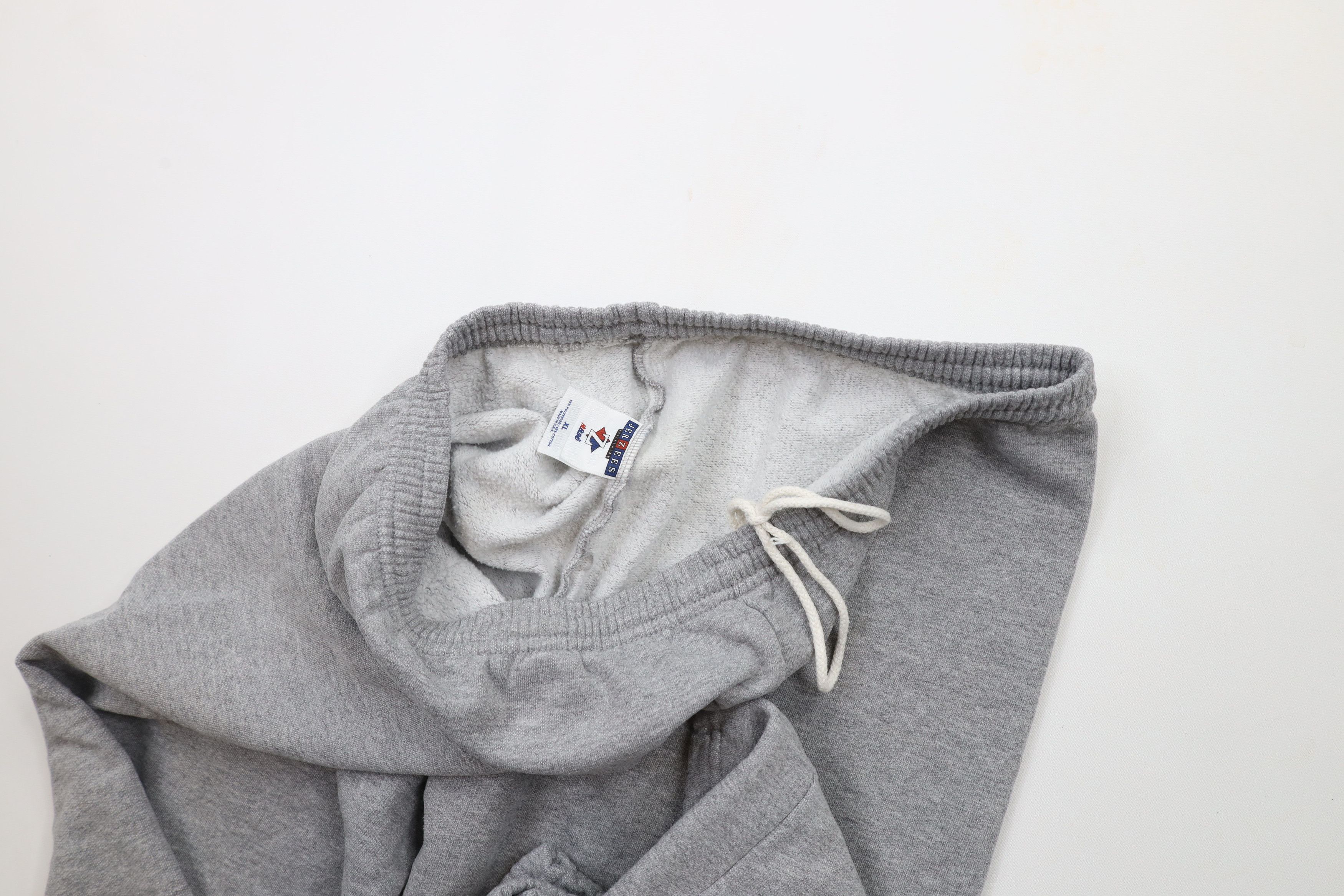Vintage Vintage 90s Streetwear Sweatpants Joggers Heather Gray Size US 38 / EU 54 - 7 Thumbnail