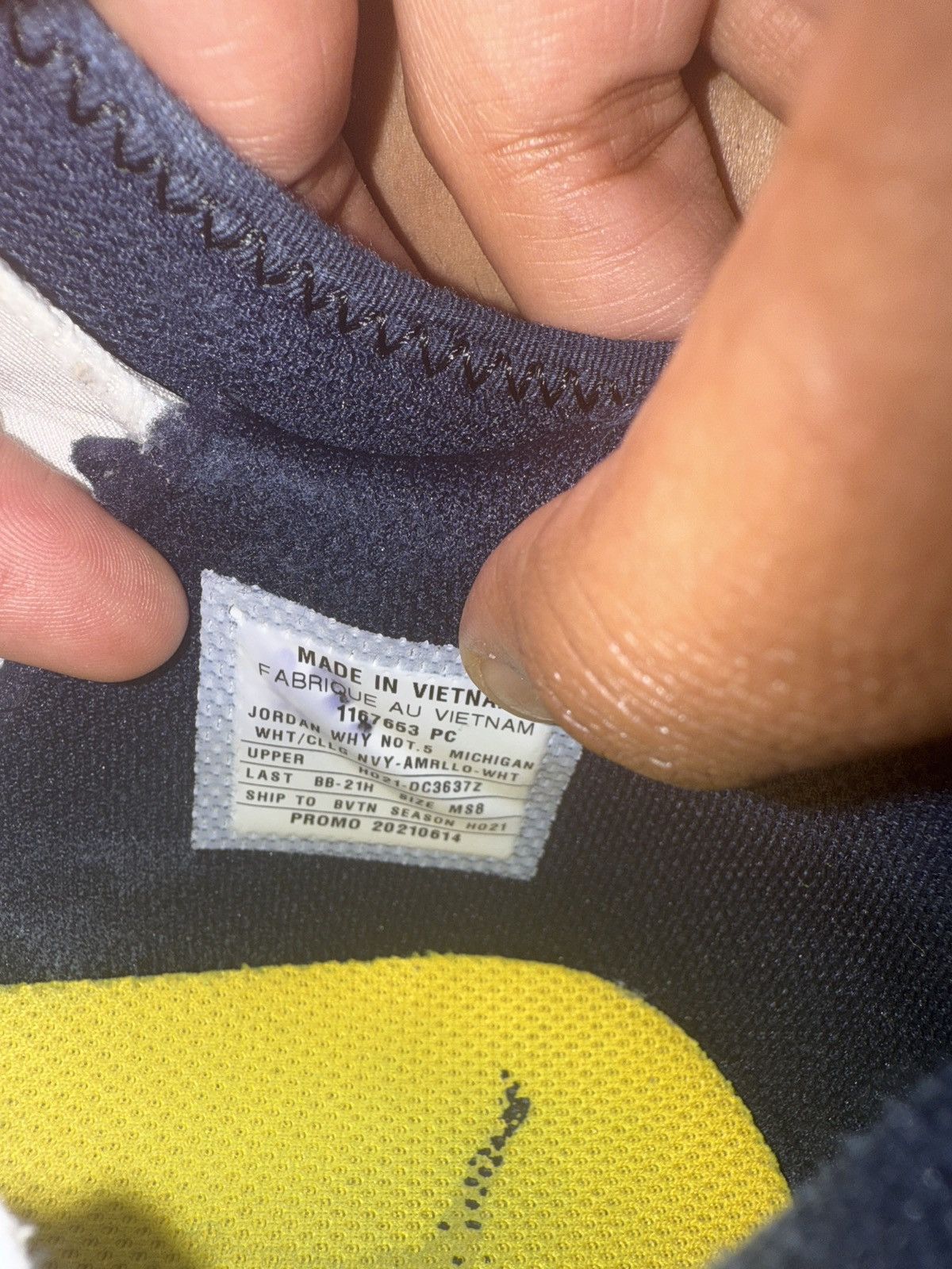Jordan Brand Michigan PE’s Size US 8 / EU 41 - 6 Thumbnail