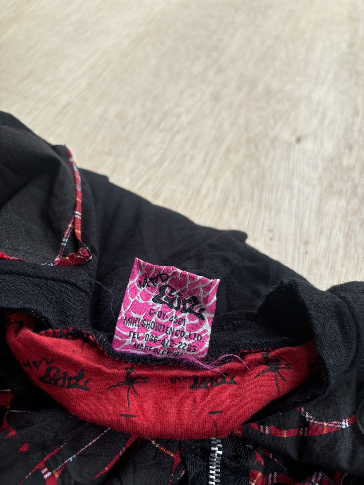 Hysteric Glamour × If Six Was Nine × Japanese Brand Y2k Mad Girl Spider Ifsixwasnine Punk Style Size ONE SIZE - 9 Thumbnail