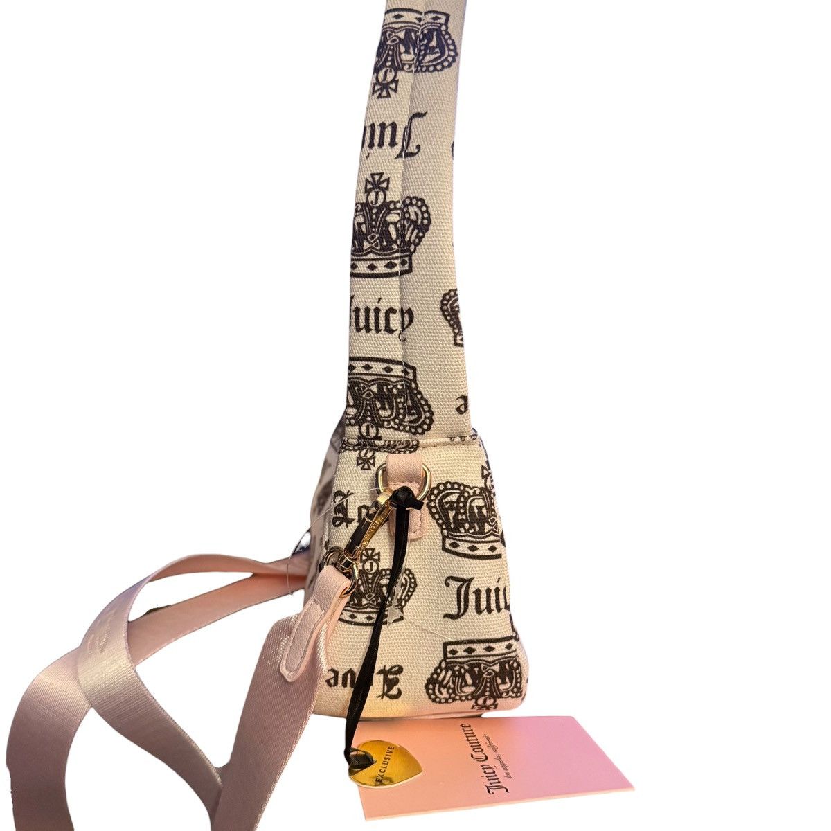 Juicy Couture Juicy Couture cream/chocolate Festival shoulder bag Size ONE SIZE - 2 Thumbnail