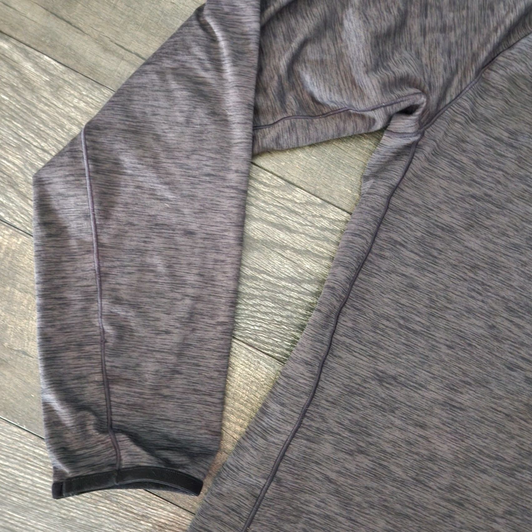 Vintage VRST 1/4 Zip Pullover Sweater Mens Large Heather Gray Performance Golf Size US L / EU 52-54 / 3 - 3 Thumbnail