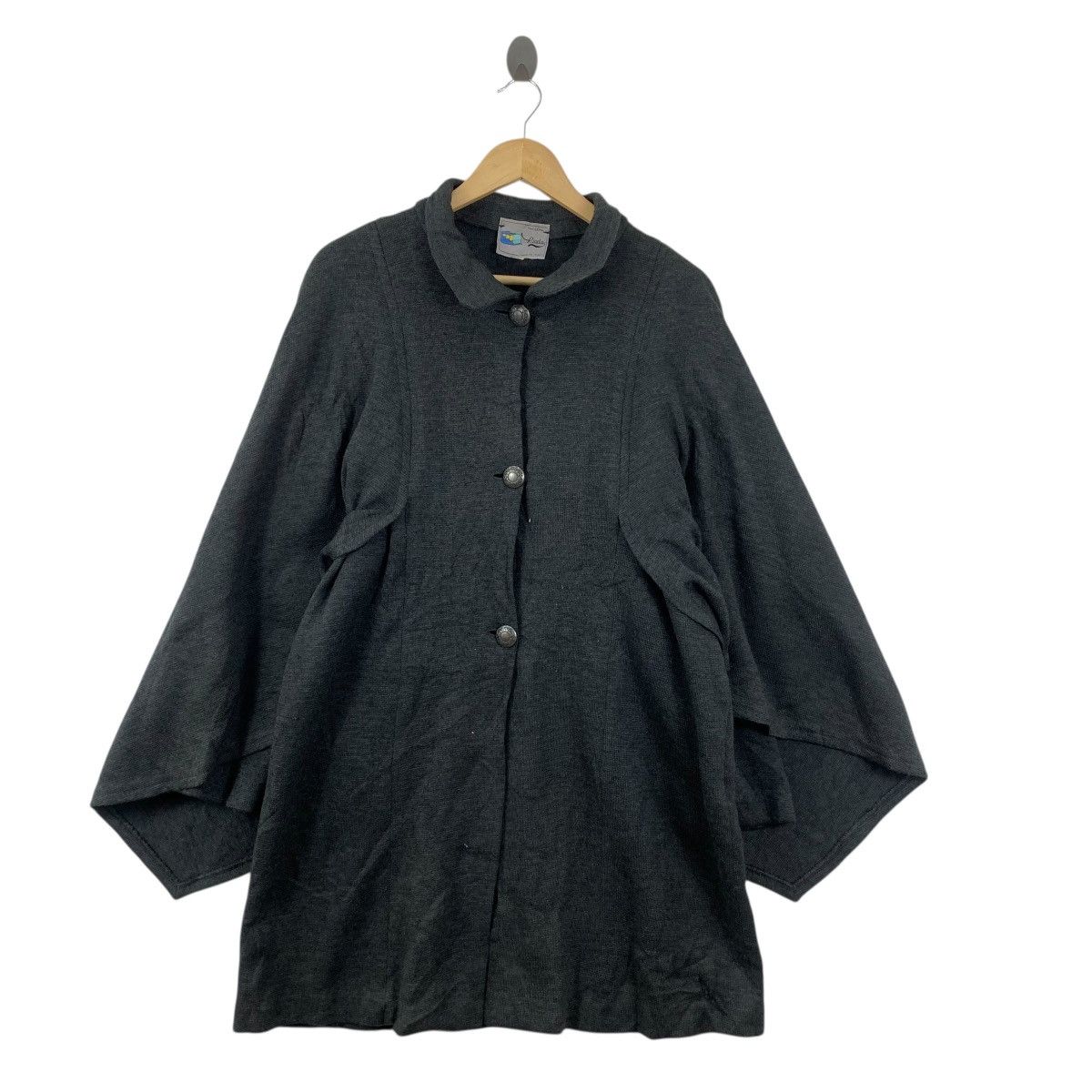 Vintage Vintage LINDA MAGLIERIA Made In Italy Minimalist Robe Trench Size M / US 6-8 / IT 42-44 - 3 Thumbnail