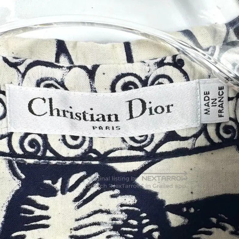 Dior Dior Black Cotton Women's Shirt Size S . Size S / US 4 / IT 40 - 4 Thumbnail