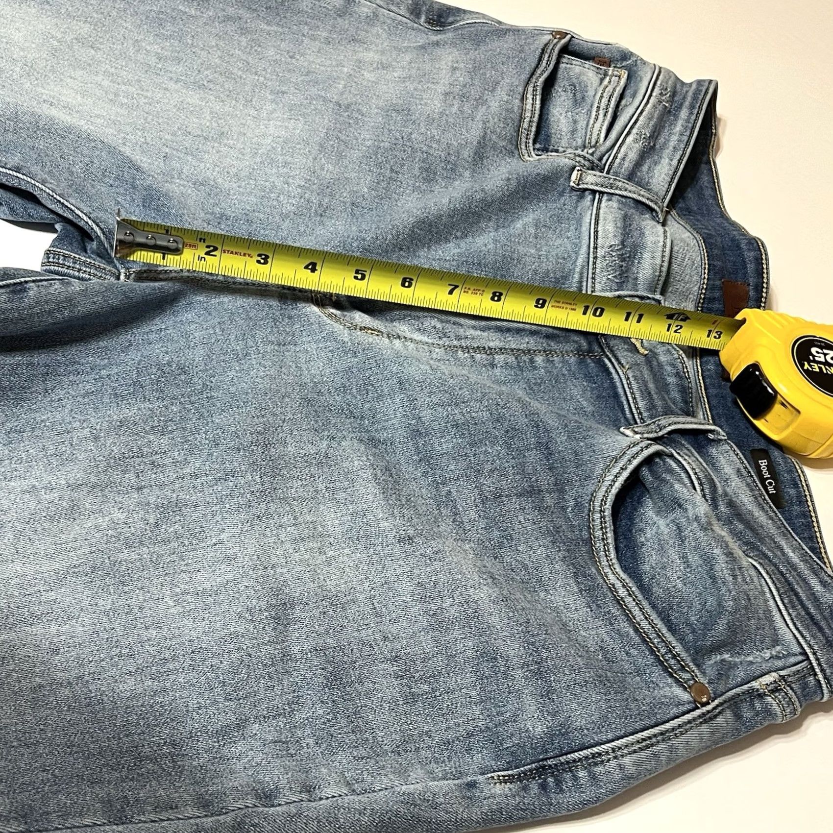 Vintage Judy Blue Jeans Womens 18W Bootcut High Rise Denim Blue Stretch 5-Pocket Logo Size 25" / US 0 / IT 36 - 5 Thumbnail