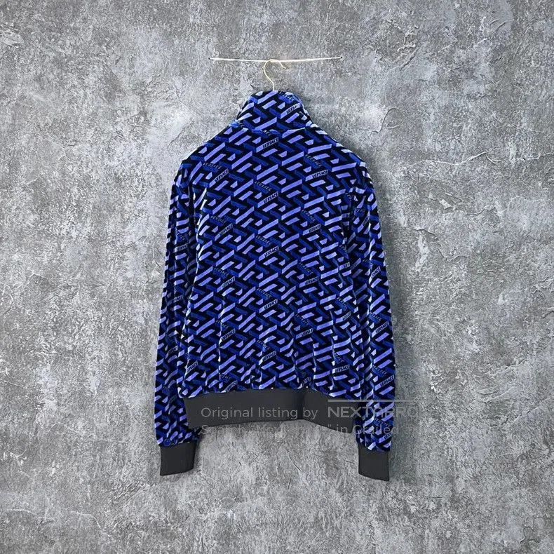 Versace VERSACE Maze Collection Cotton Jacket. Size US S / EU 44-46 / 1 - 2 Thumbnail