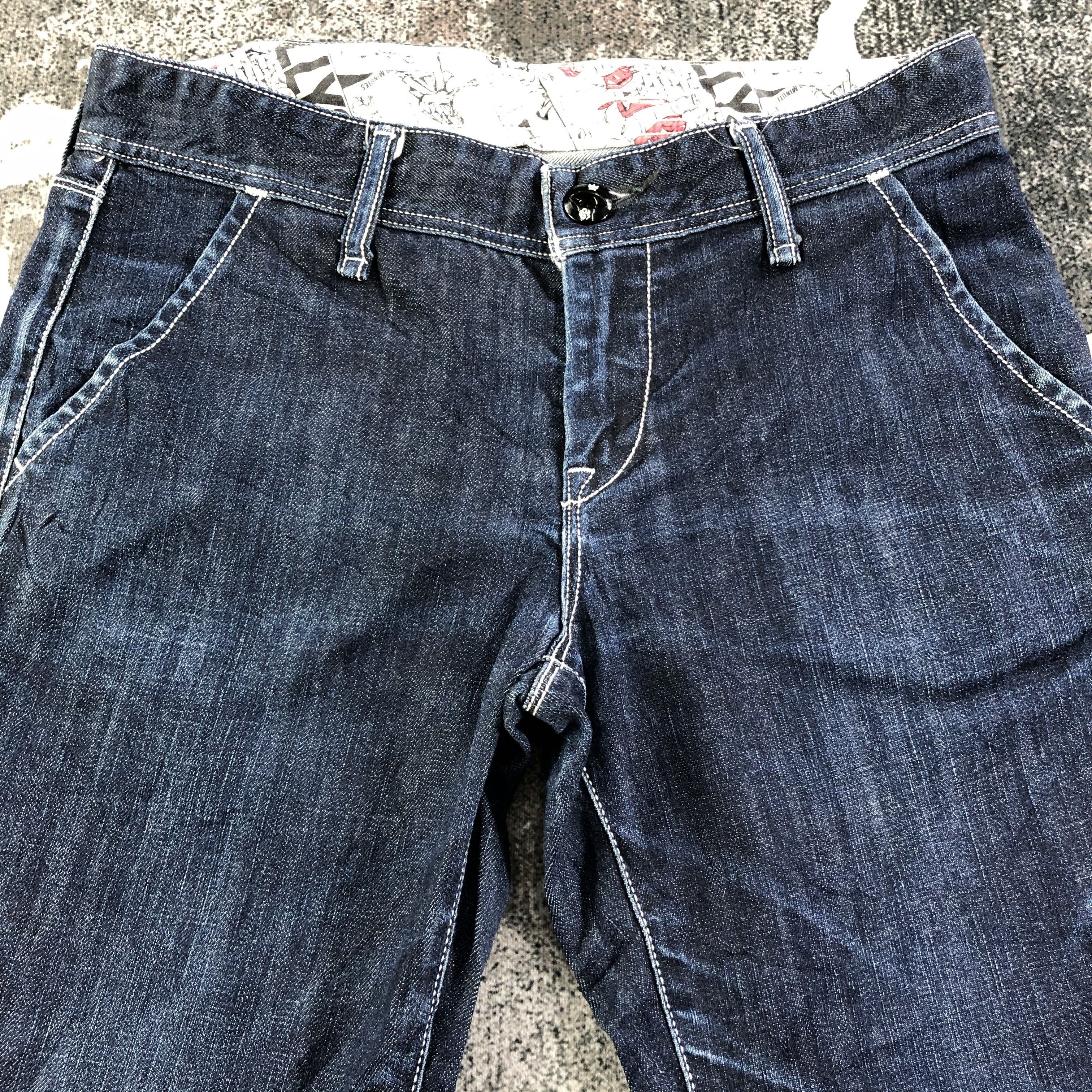 Japanese Brand Japanese Brand Radeo Crowns Jeans Dark Wash Denim KJ1777 Size US 28 / EU 44 - 3 Thumbnail