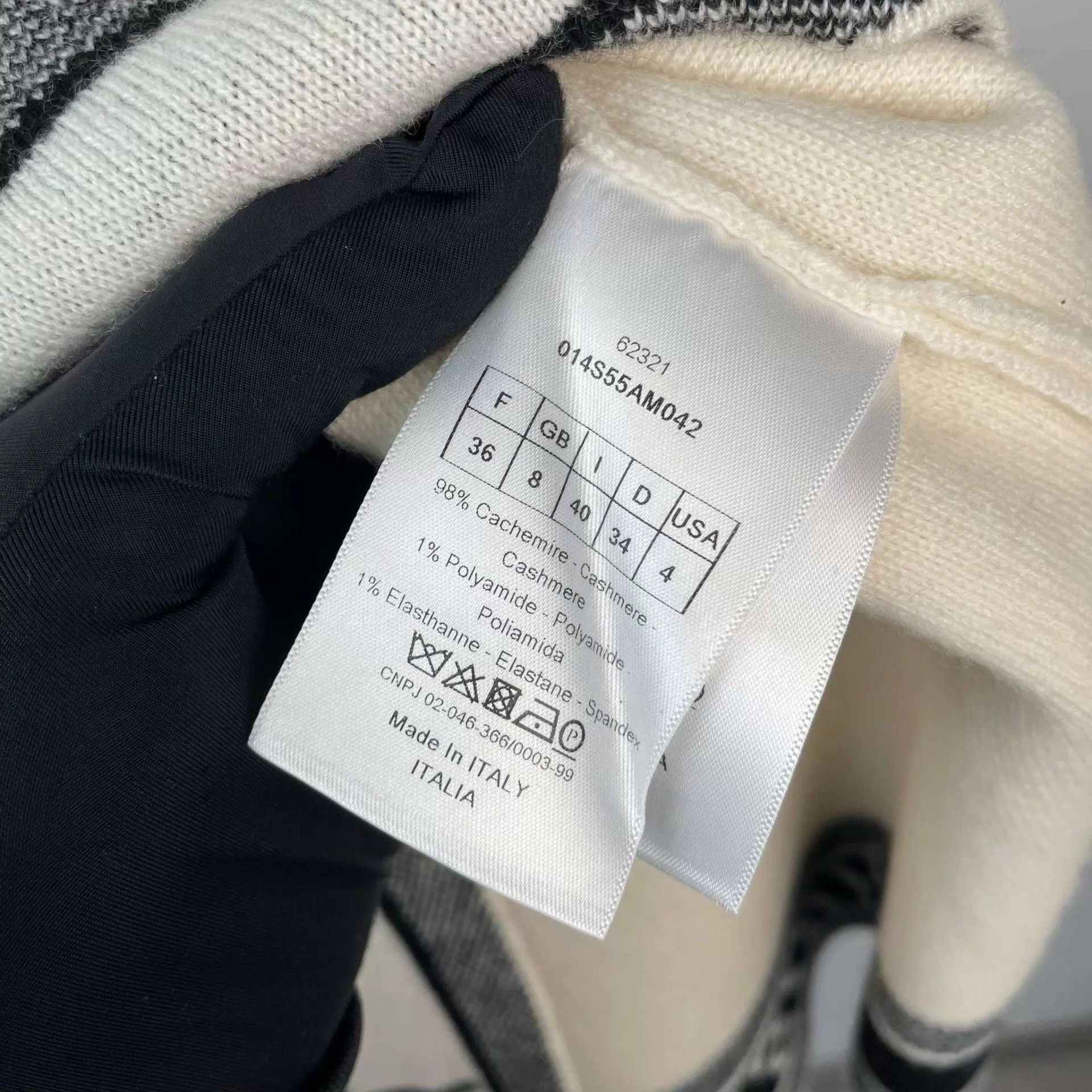 Dior Dior 97 New White Sweater Size 36 Size XS / US 0-2 / IT 36-38 - 5 Thumbnail