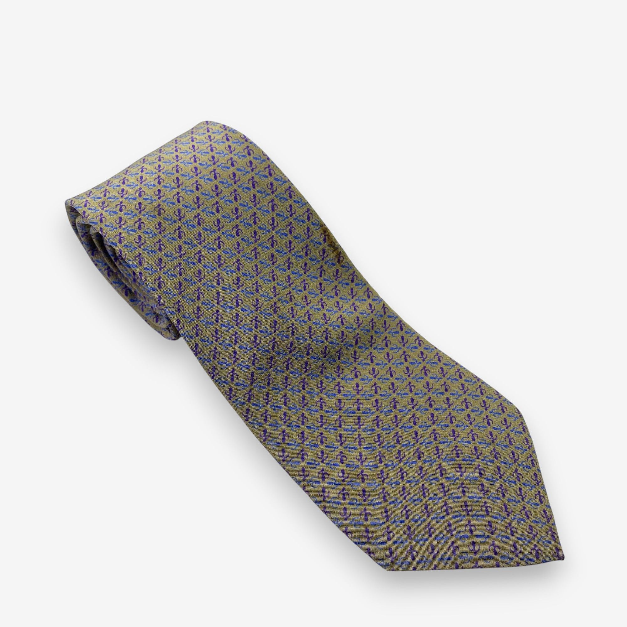 Loewe Vintage Loewe SILK Necktie Cravate Pure Silk Neck Tie Size ONE SIZE - 1 Thumbnail