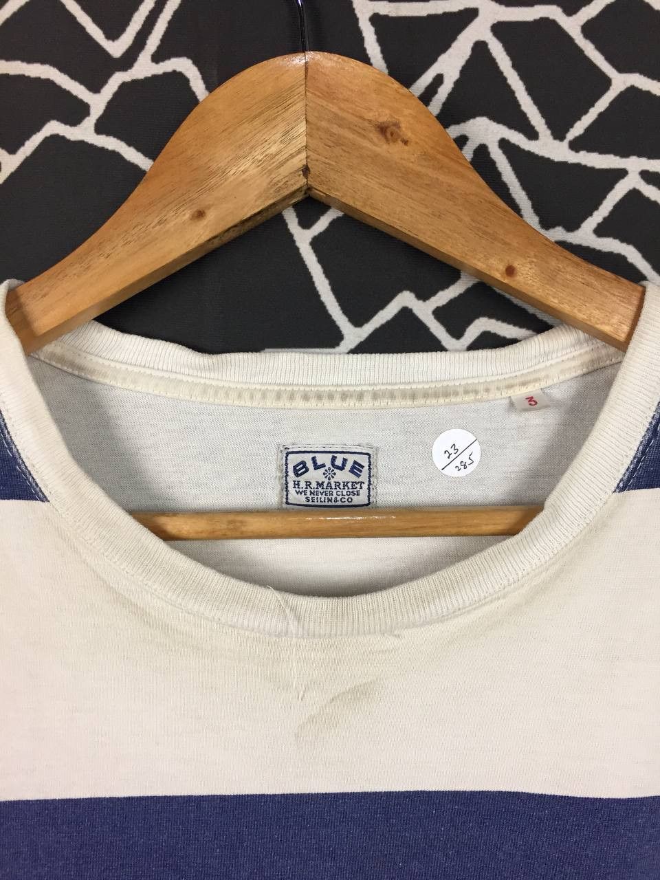 Blue Blue Japan Blue Blue Japan Hollywood Ranch Market Striped Pocket Tee Size US XL / EU 56 / 4 - 4 Thumbnail
