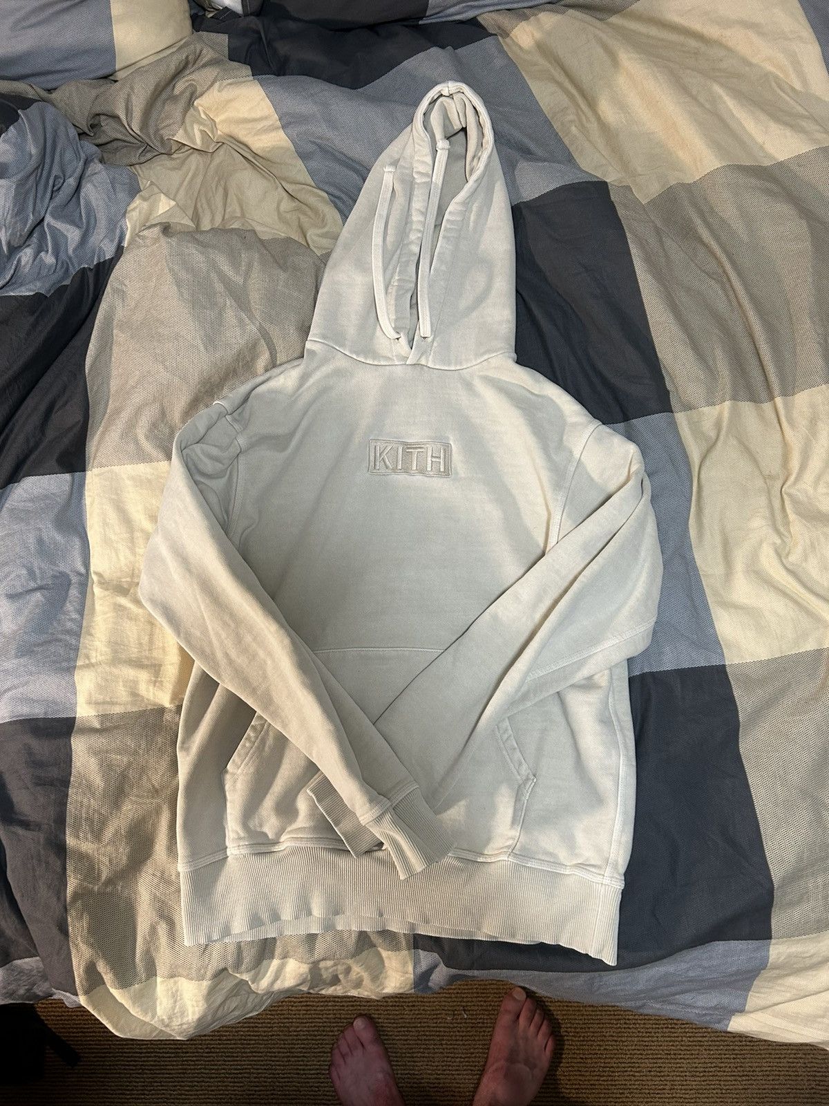 Image of Kith Tan Box Logo, Men's (Size Small)