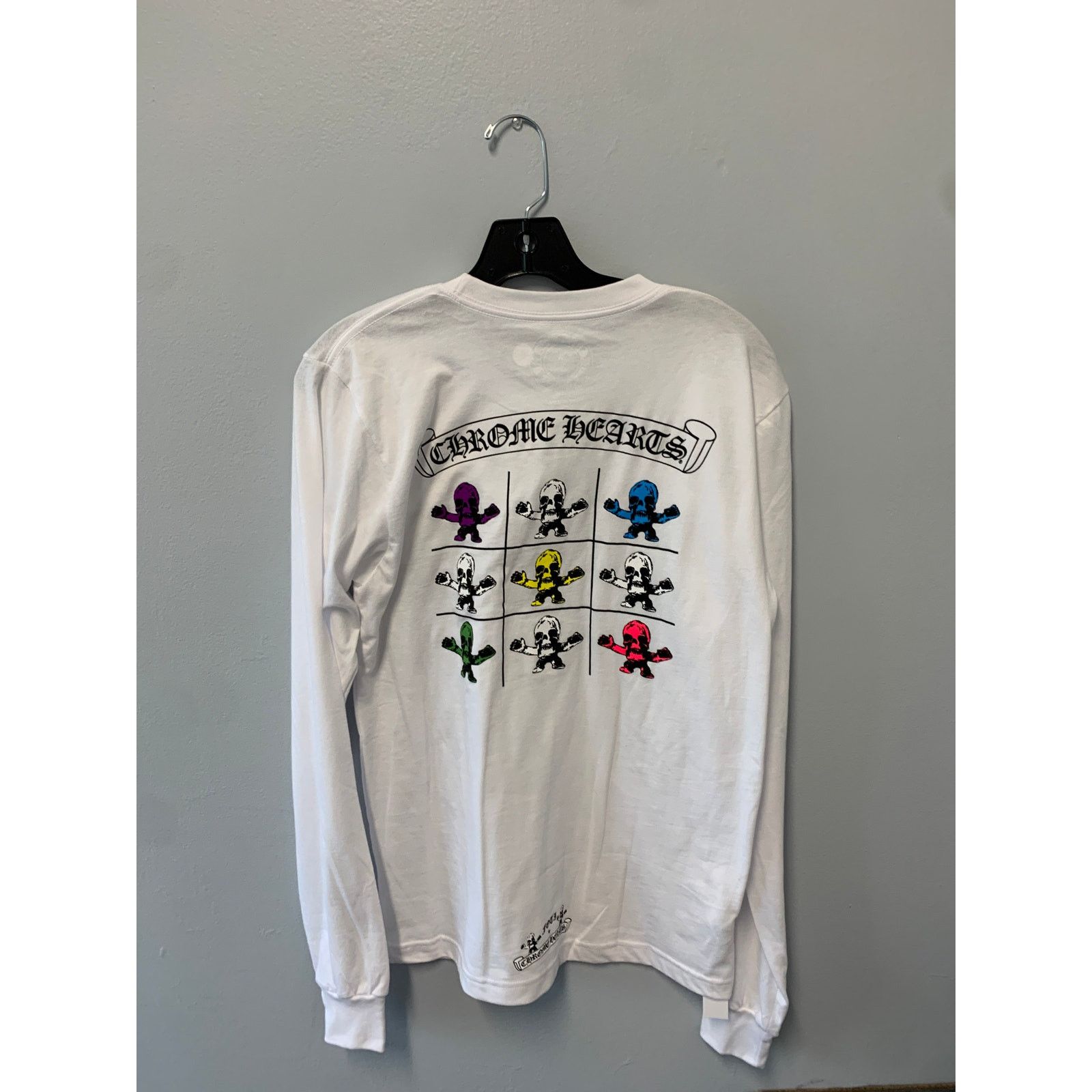 Chrome Hearts Chrome Hearts Long Sleeve Foti Tee White Size Small NEW Size US S / EU 44-46 / 1 - 2 Thumbnail