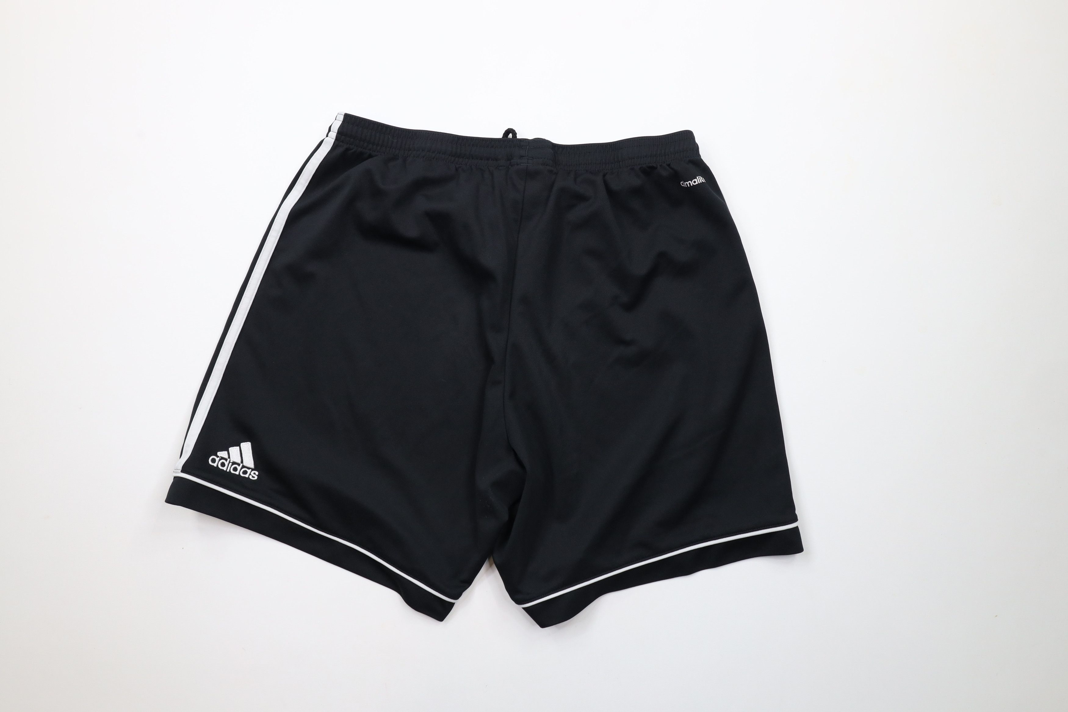 Adidas × Vintage Vintage Adidas Striped Running Jogging Soccer Shorts Black Size US 34 / EU 50 - 7 Thumbnail