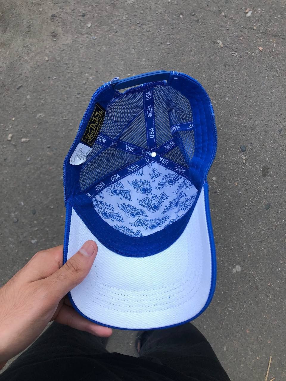 Vintage × Von Dutch VERY RARE VON DUTHC USA DESIGNER CAP JAPAN STYLE CASUAL Y2K Size ONE SIZE - 8 Thumbnail
