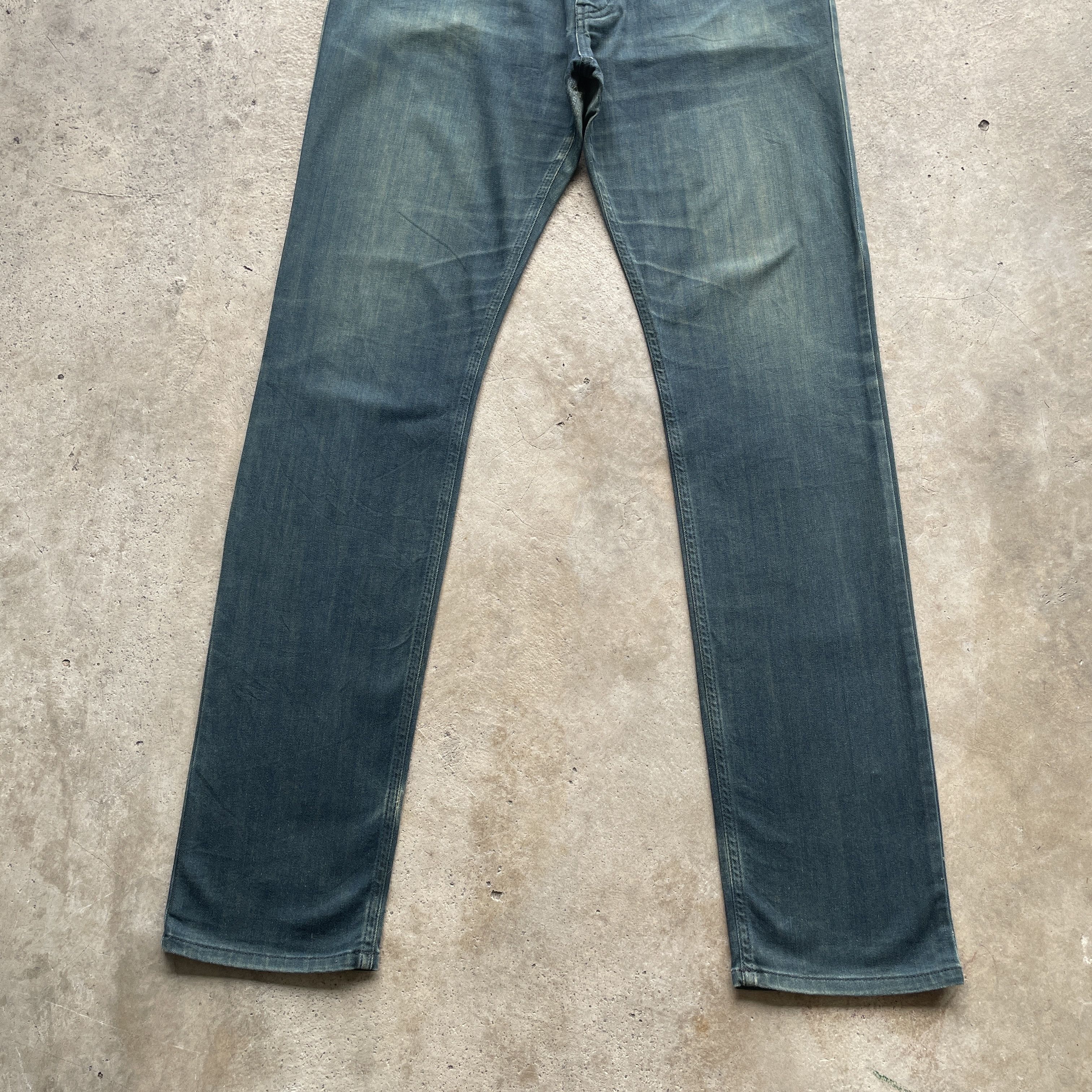 Louis Vuitton W34 VINTAGE LOUIS VUITTON (LV) FADED DENIM PANTS JEANS Size US 34 / EU 50 - 5 Thumbnail