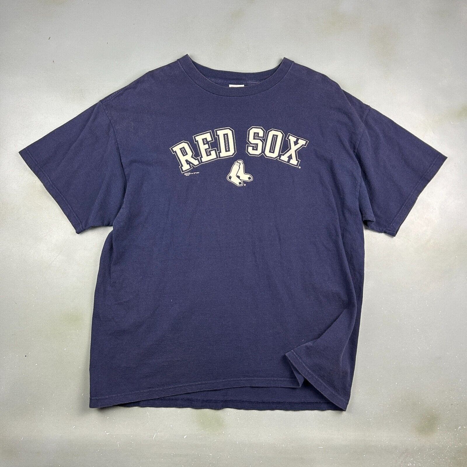 Delta VINTAGE 2001 | Boston Red Sox Arch Logo MLB T-Shirt sz XL Size US XL / EU 56 / 4 - 1 Thumbnail