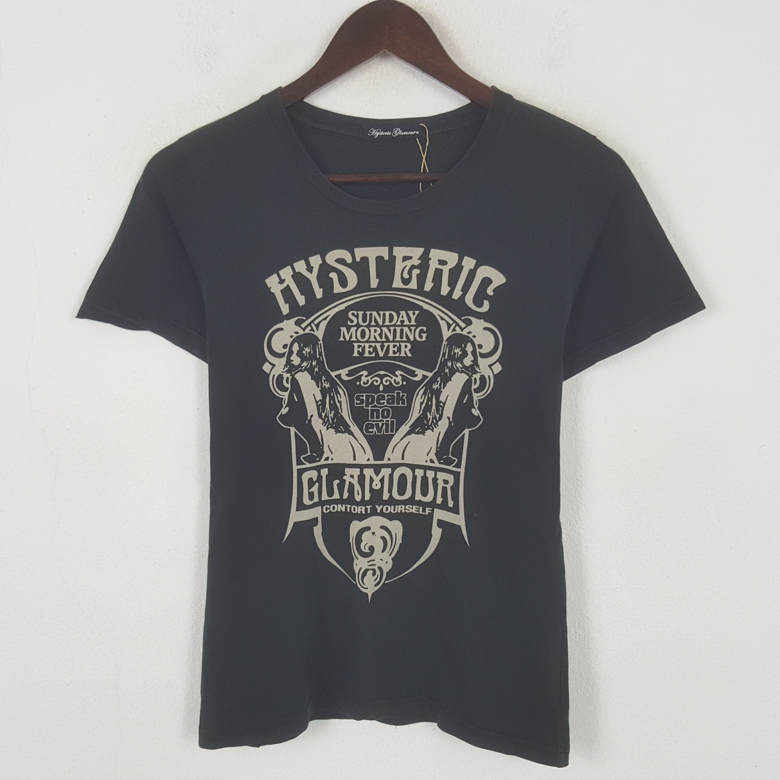 Hysteric Glamour Vintage Hysteric Glamour Sunday Morning Fever Tshirt Size XS / US 0-2 / IT 36-38 - 1 Thumbnail