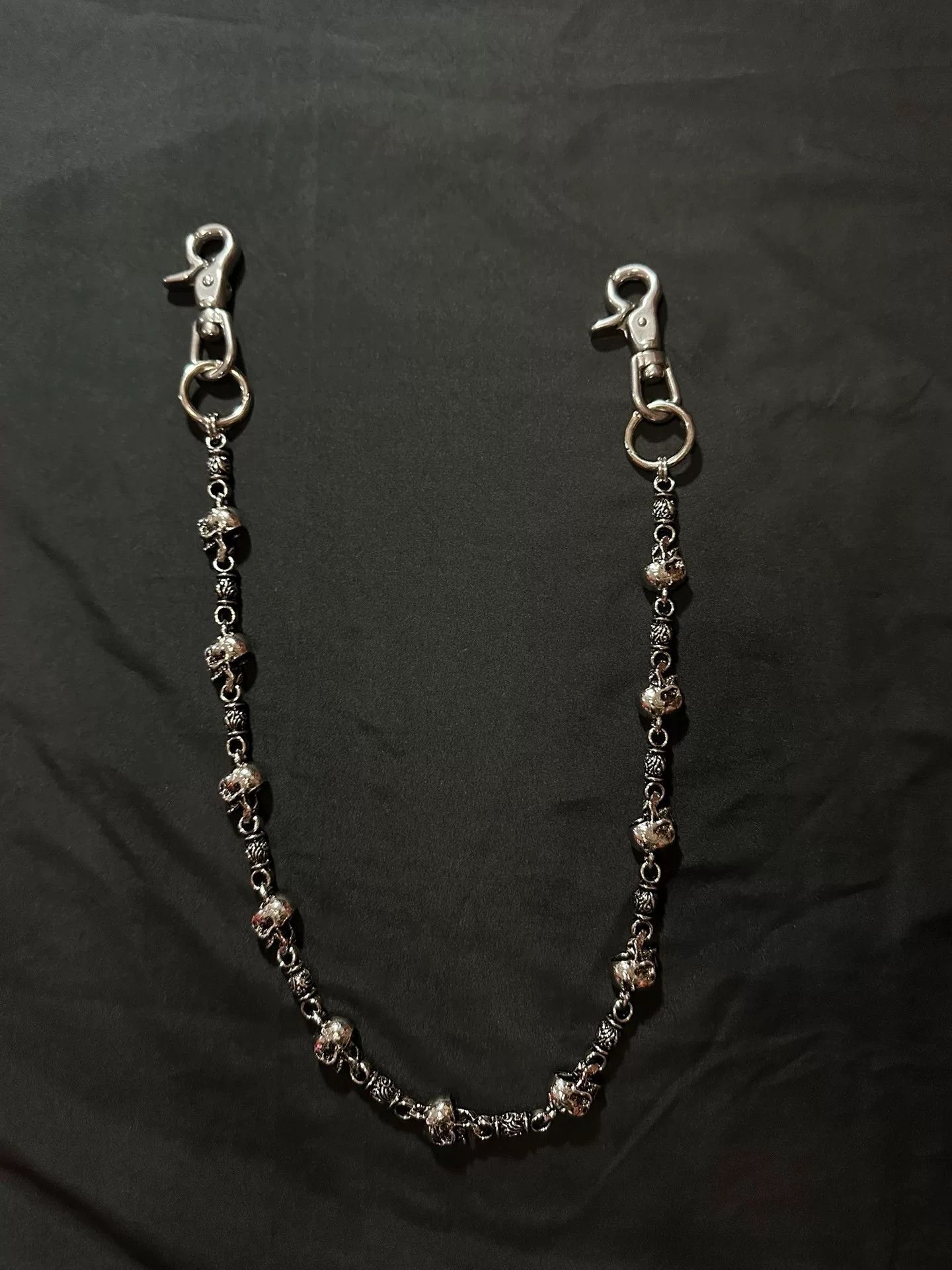 Vintage vintage 90s skeleton wallet chain Size ONE SIZE - 1 Thumbnail