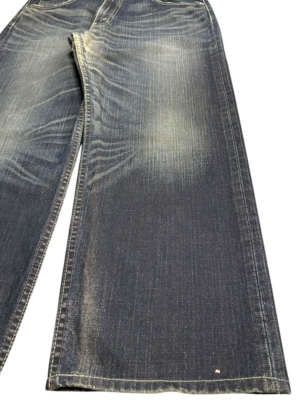 Levi's Vintage 90s Levis 503 Blue Wash Distressed Loose Baggy Jeans Size US 36 / EU 52 - 7 Thumbnail