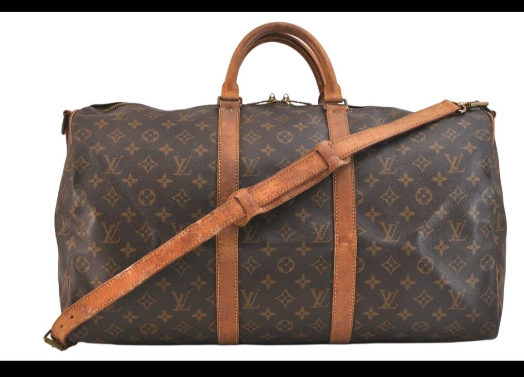Louis Vuitton Authentic Louis Vuitton Keepall 50 Bando in Monogram Size ONE SIZE - 7 Thumbnail