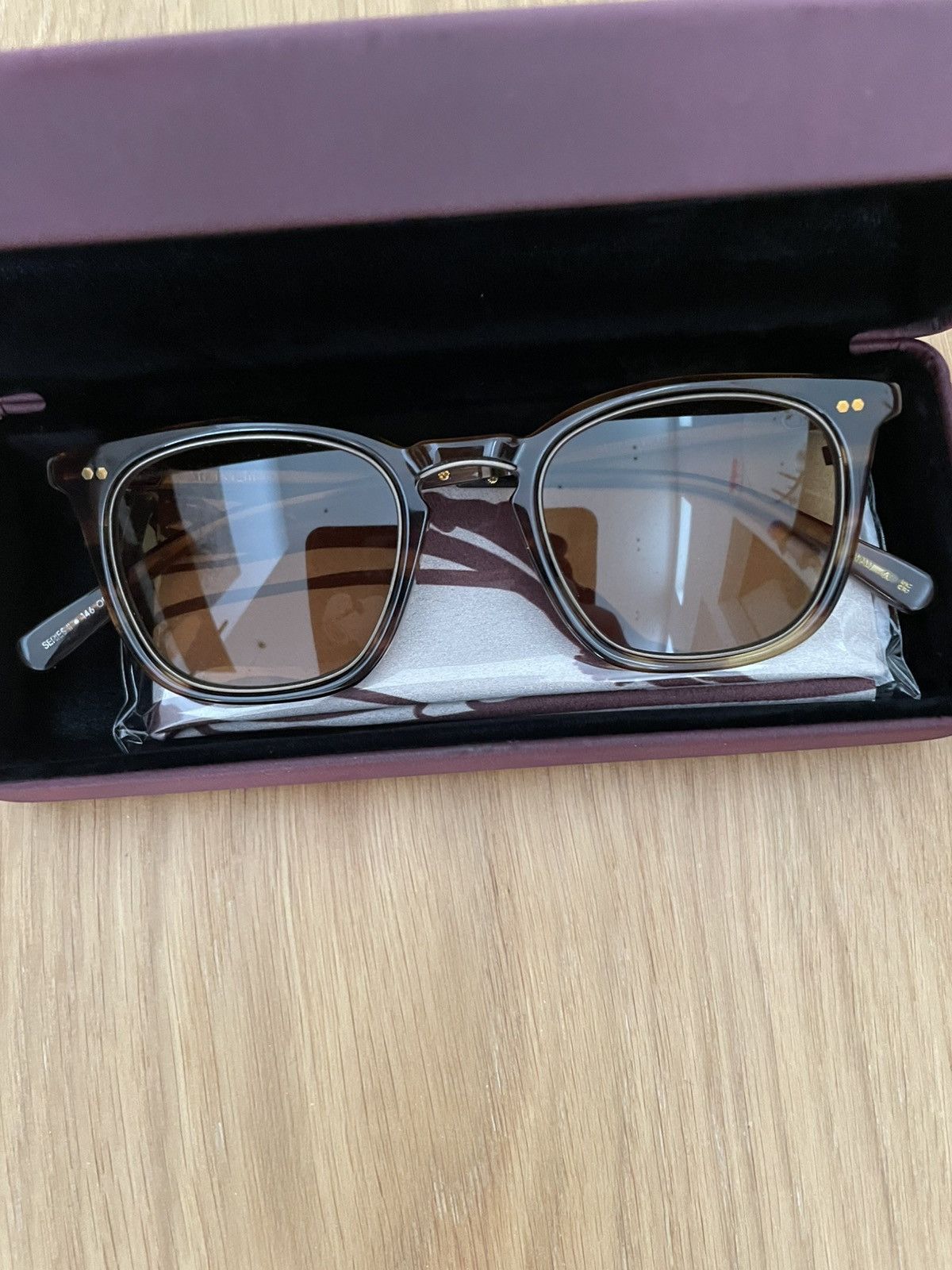 Mr. Leight Mr. Leight Getty II sunglasses - Koa Size ONE SIZE - 1 Thumbnail