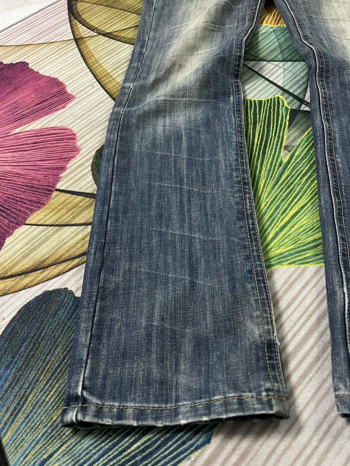 Japanese Brand 💥Classical Japanese Brand Distress Jean Size US 30 / EU 46 - 7 Thumbnail