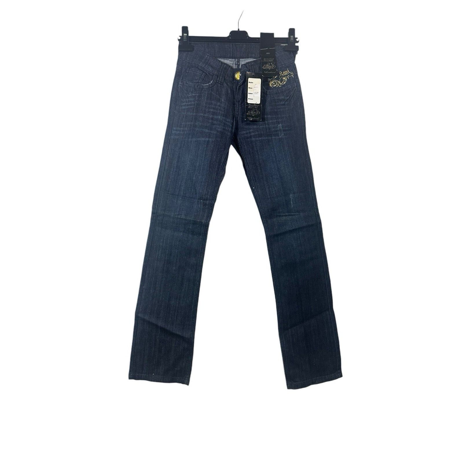 Karl Kani Vintage Karl Kani Women’s Straight Jeans Y2K 90s 2000s W26 Size 26" / US 2 / IT 38 - 1 Thumbnail