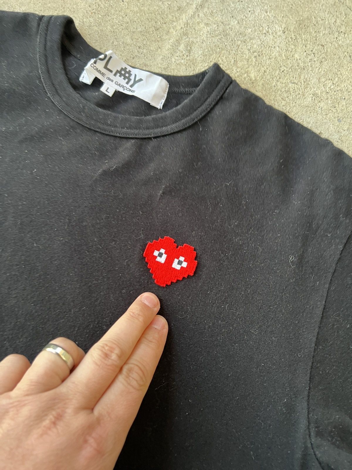 Comme des Garcons PLAY Comme des Garcons Play Tee Size US L / EU 52-54 / 3 - 3 Thumbnail