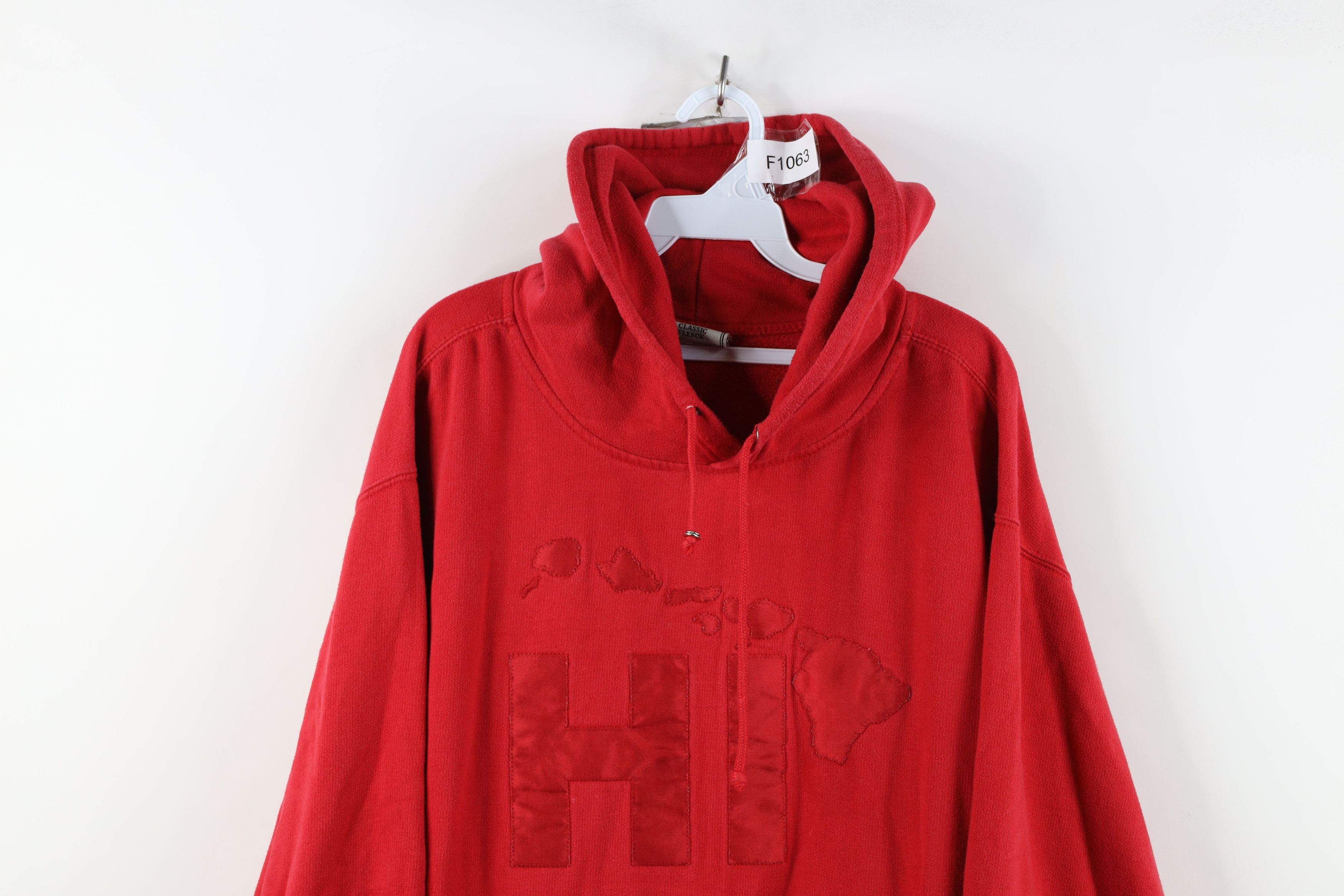 Vintage Vintage 90s Y2K Streetwear Hawaii Island Hoodie Sweatshirt Size US XL / EU 56 / 4 - 2 Thumbnail