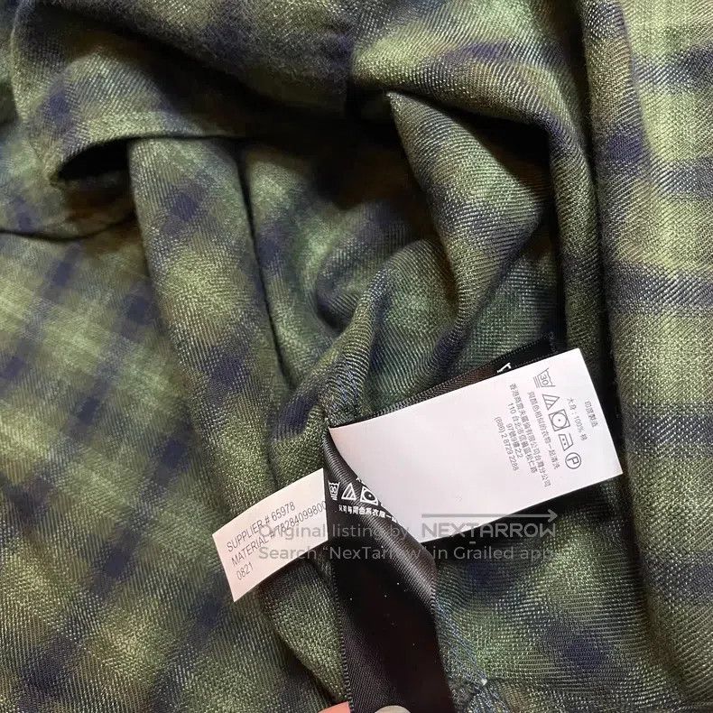 RRL Ralph Lauren RRL Ralph Lauren Green checkered shirt Size US XS / EU 42 / 0 - 6 Thumbnail