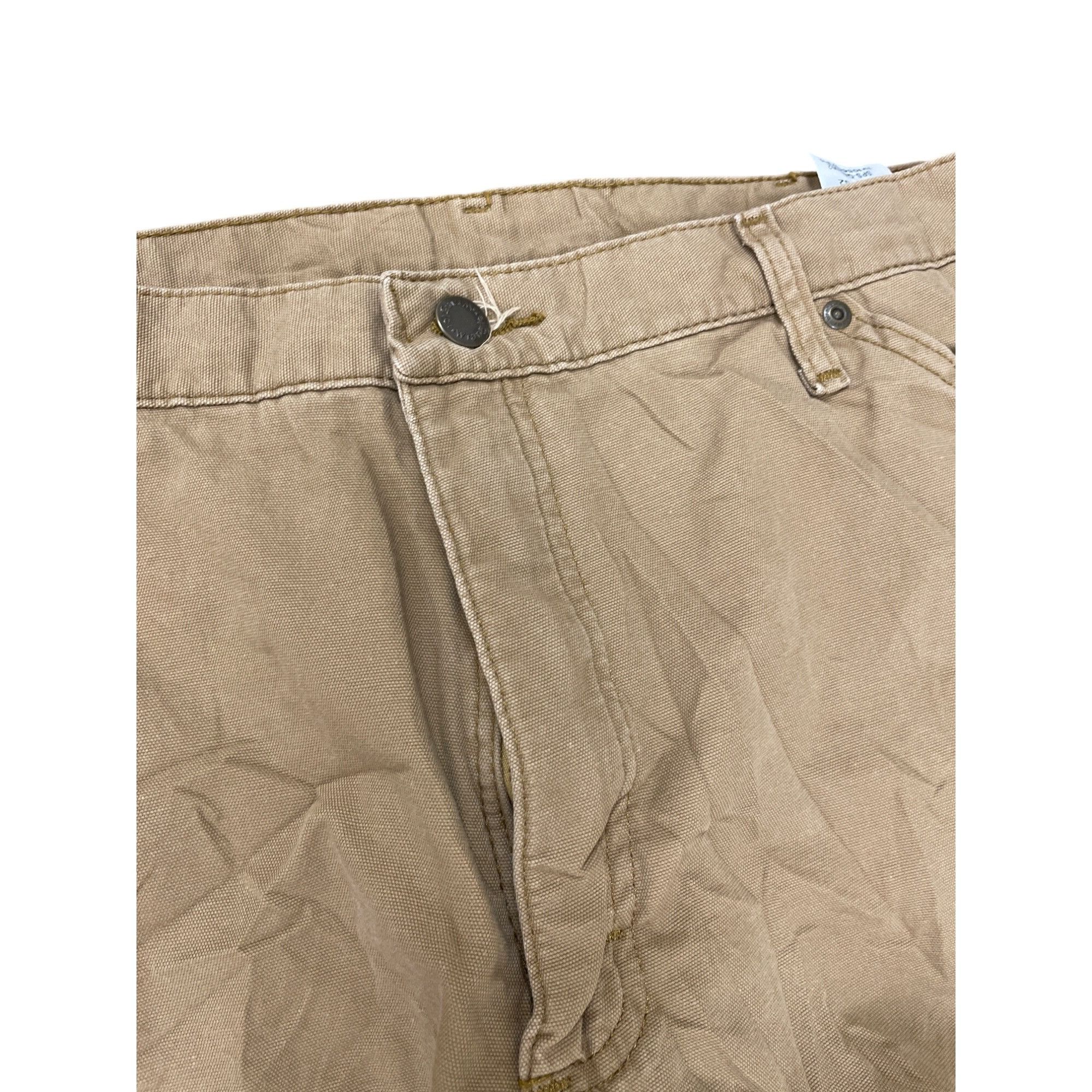 Wrangler Wrangler Real comfort Mens Tan cargo pants size 36W X 32L SK Size US 36 / EU 52 - 6 Thumbnail