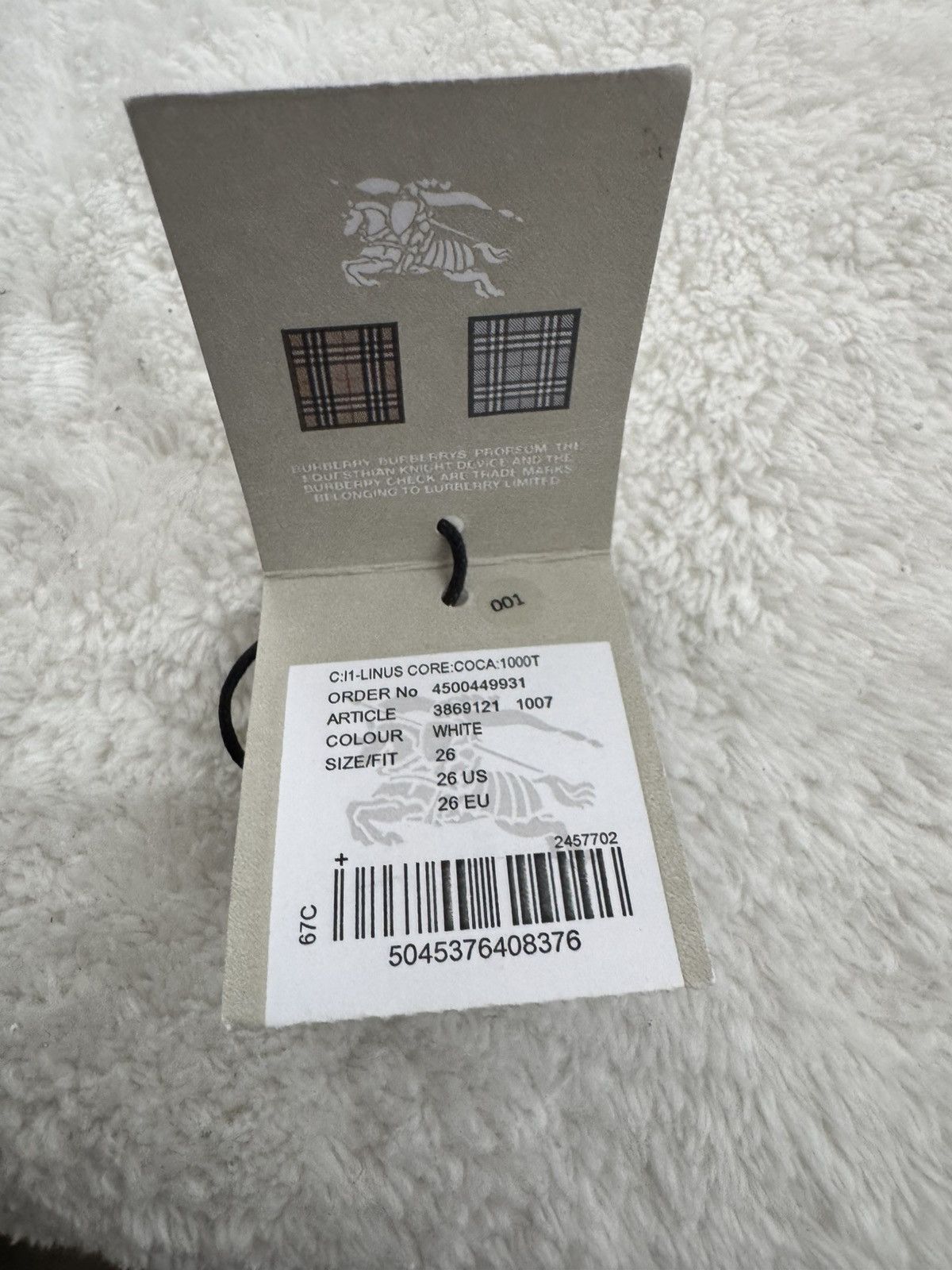 Burberry Burberry Kids Slip On Sneaker Size 9 Children Size US 5 / EU 37 - 4 Thumbnail
