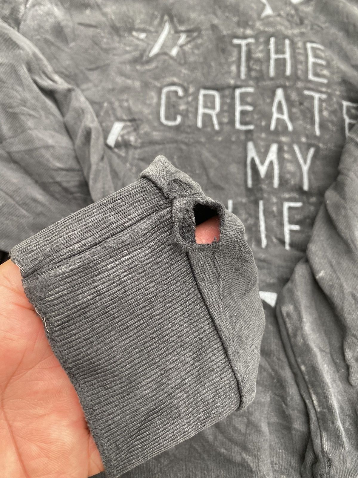 If Six Was Nine In The Attic Distressed Sweatshirt Size US L / EU 52-54 / 3 - 8 Thumbnail